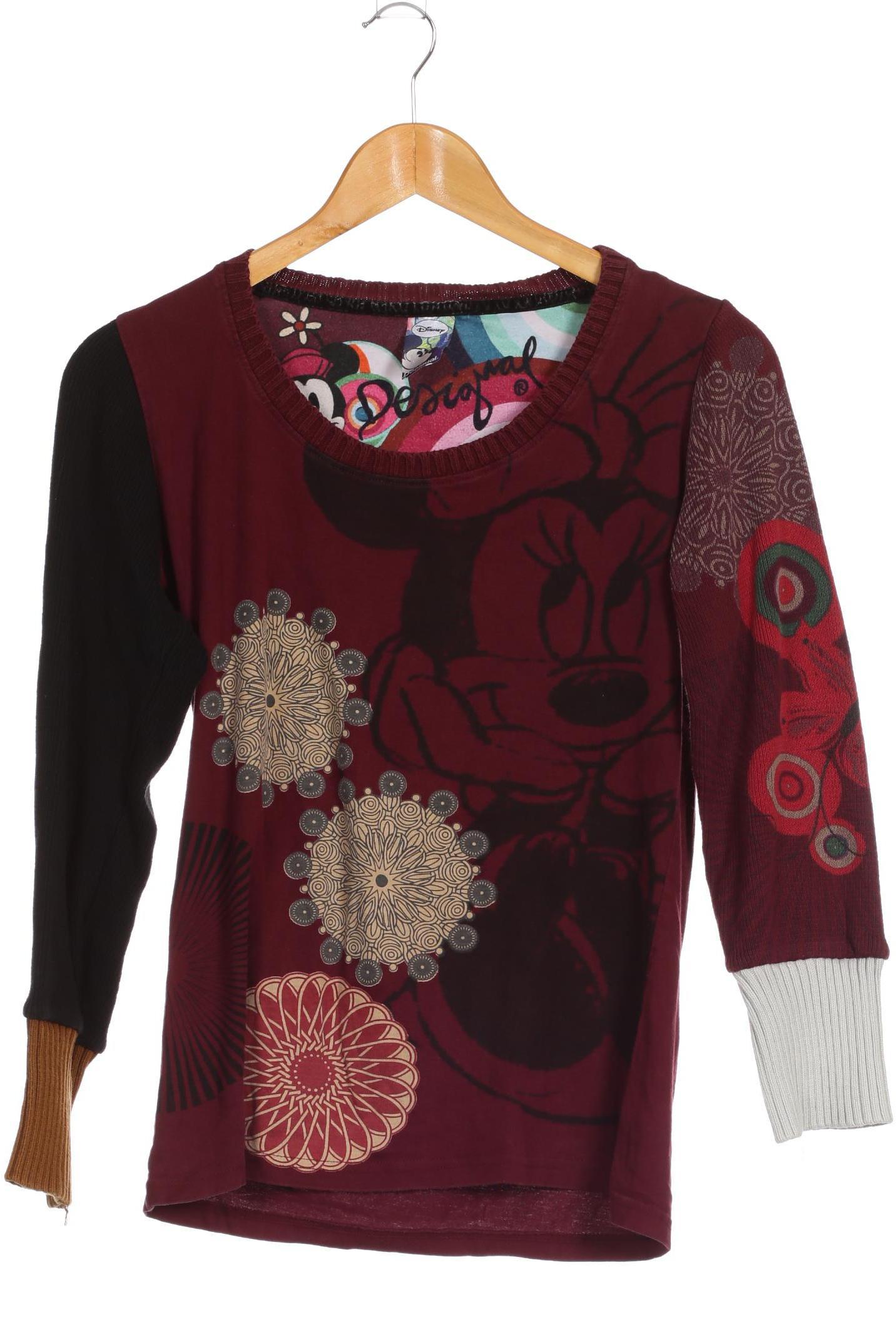 

Desigual Damen Langarmshirt, pink, Gr.