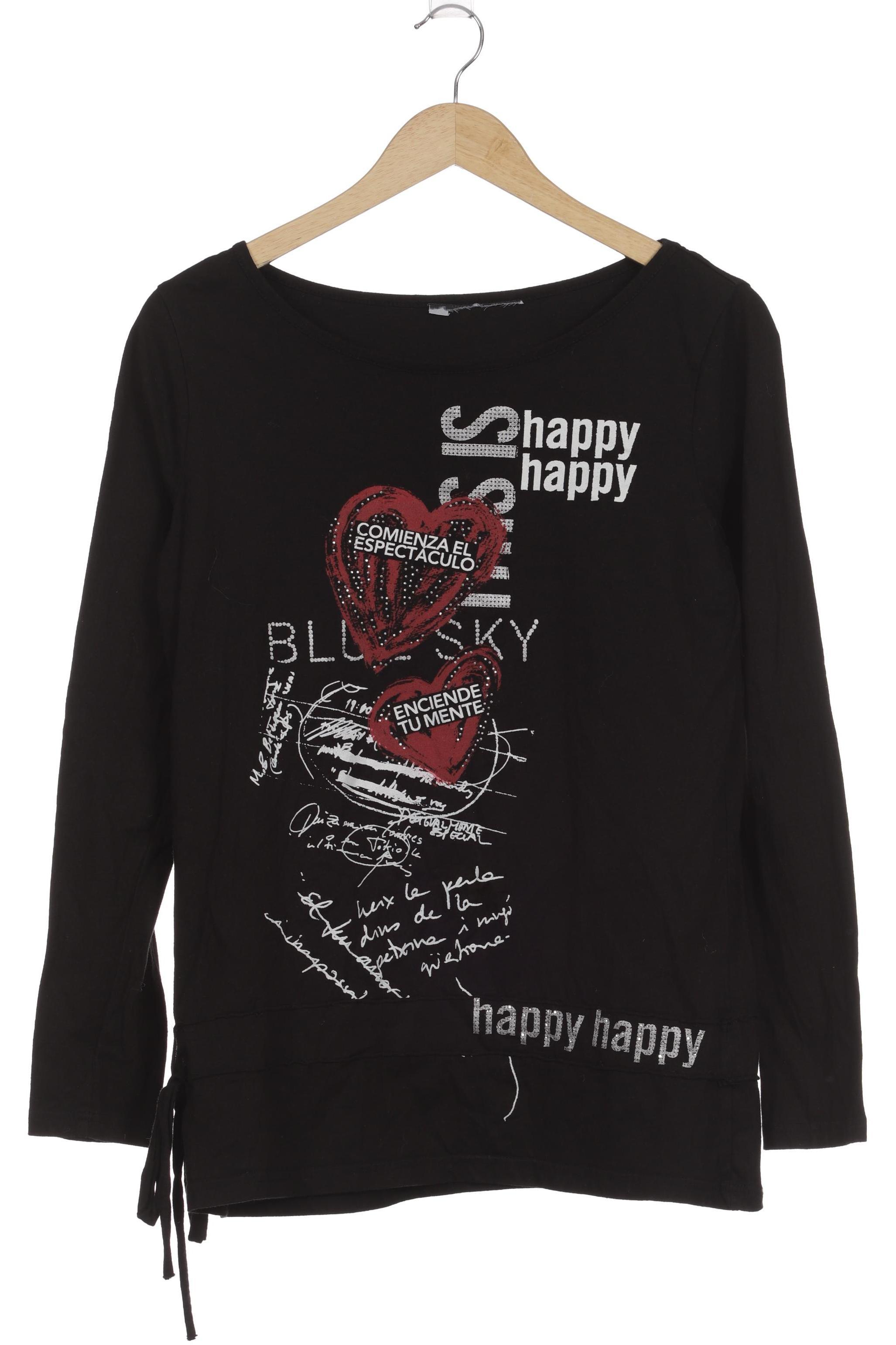 

Desigual Damen Langarmshirt, schwarz, Gr.