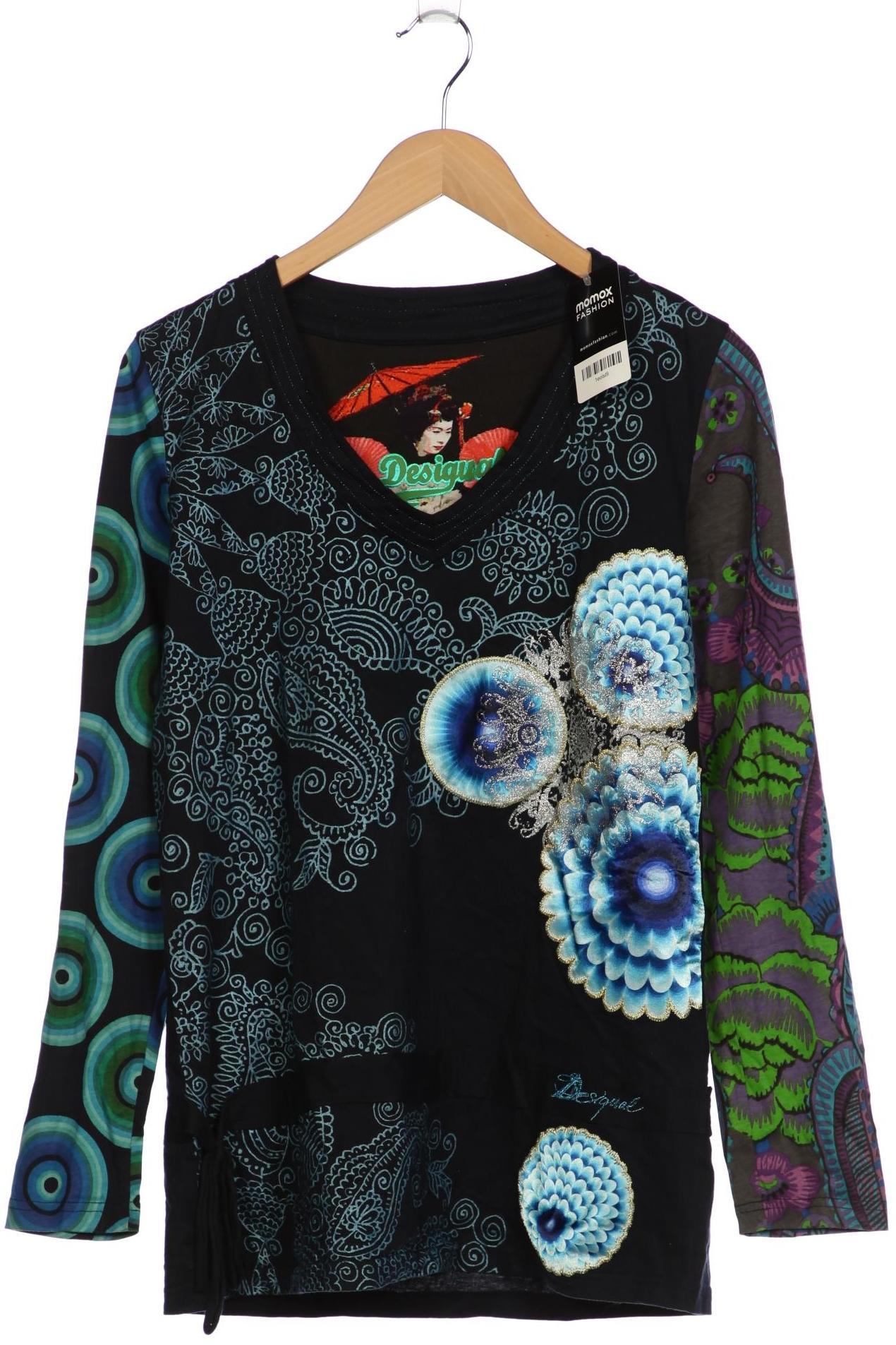 

Desigual Damen Langarmshirt, marineblau, Gr. 44