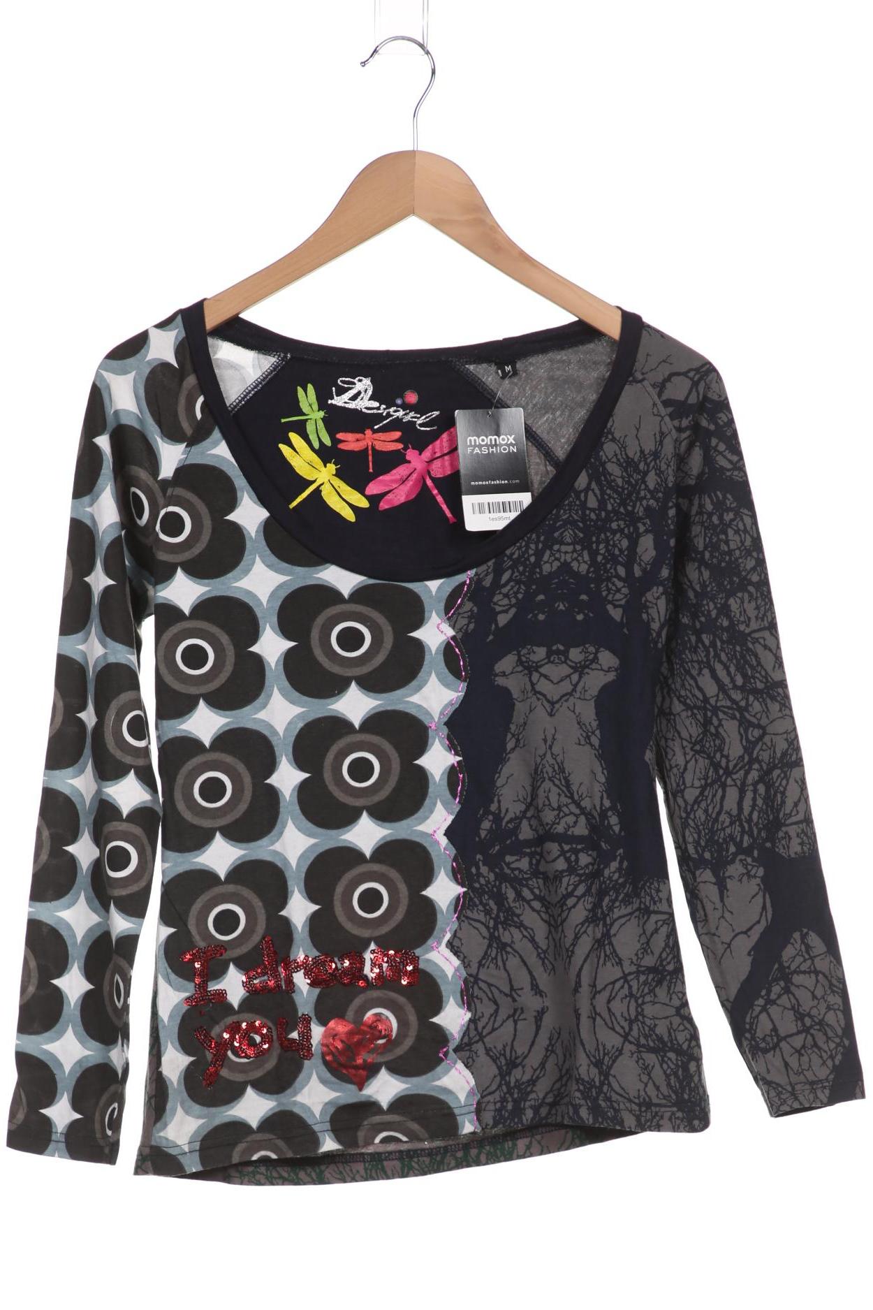 

Desigual Damen Langarmshirt, marineblau