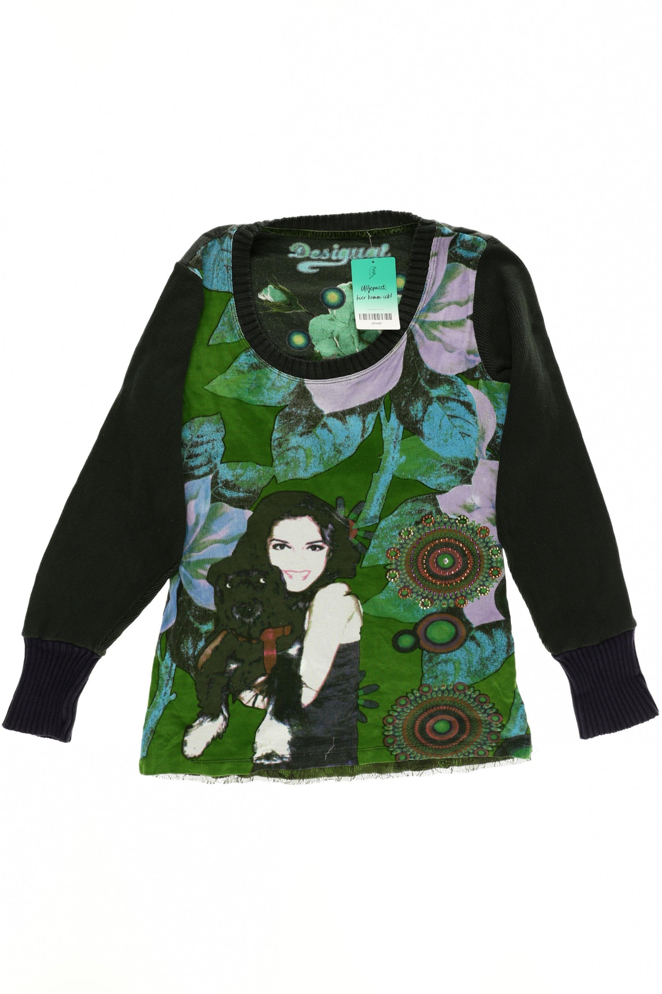 

Desigual Damen Langarmshirt, grün, Gr.