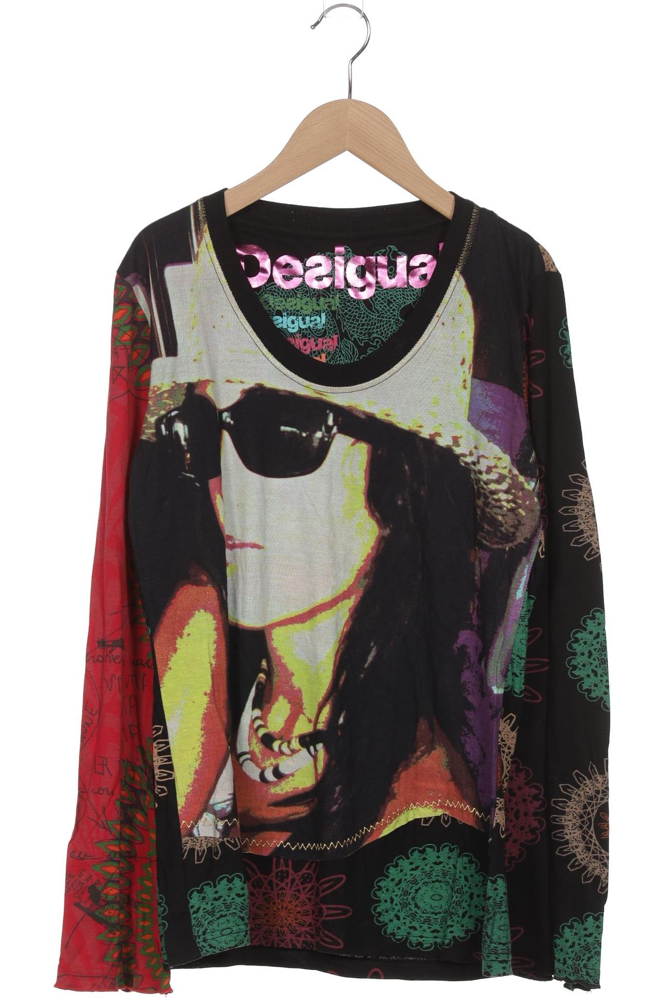 

Desigual Damen Langarmshirt, mehrfarbig, Gr. 44