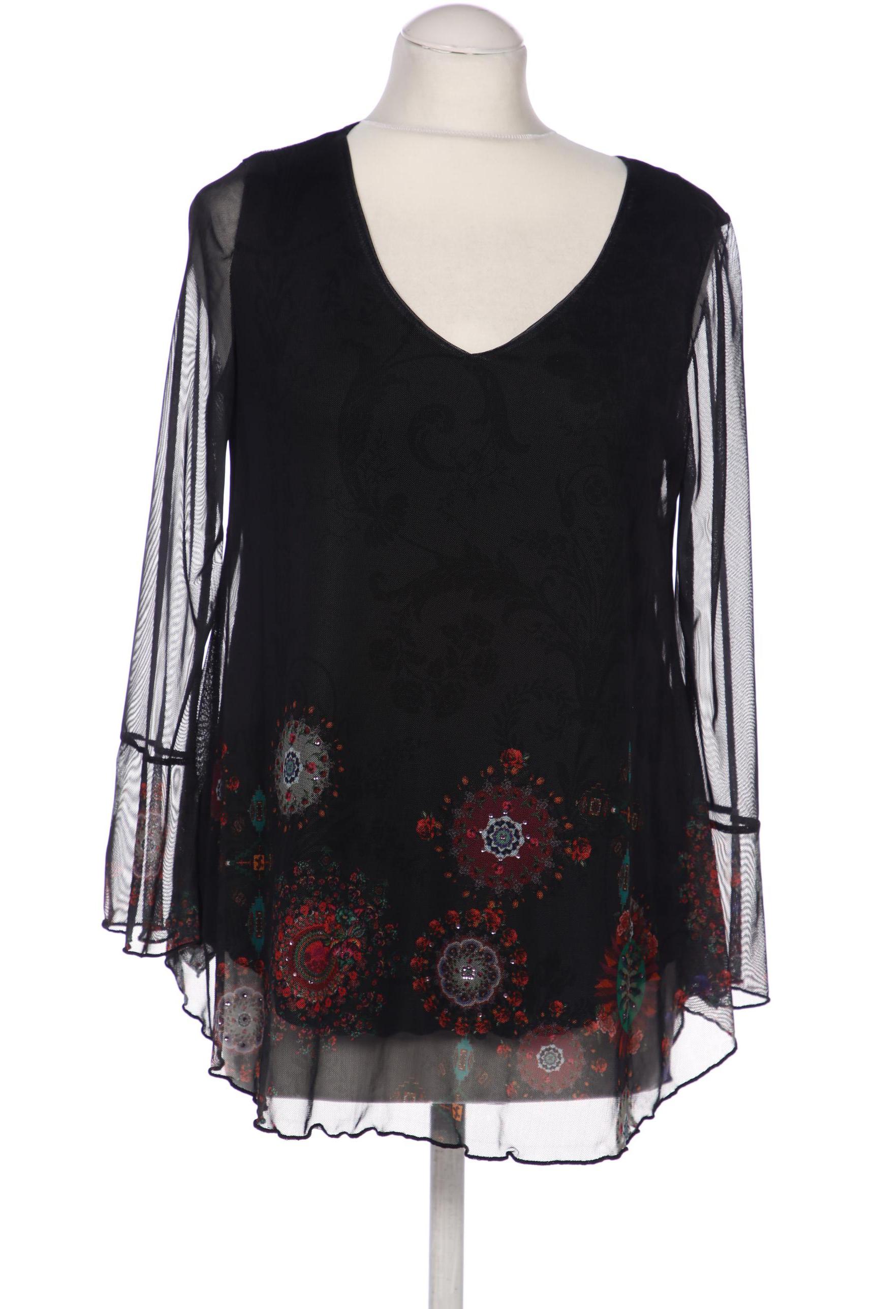 

Desigual Damen Langarmshirt, schwarz, Gr. 36