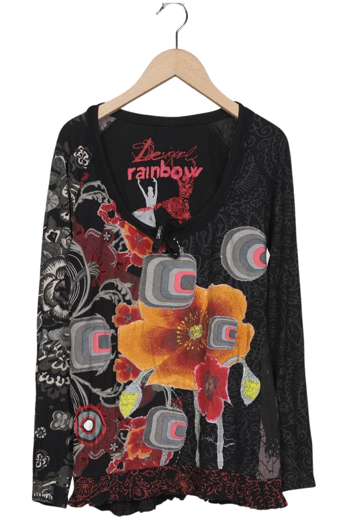 

Desigual Damen Langarmshirt, mehrfarbig, Gr. 42