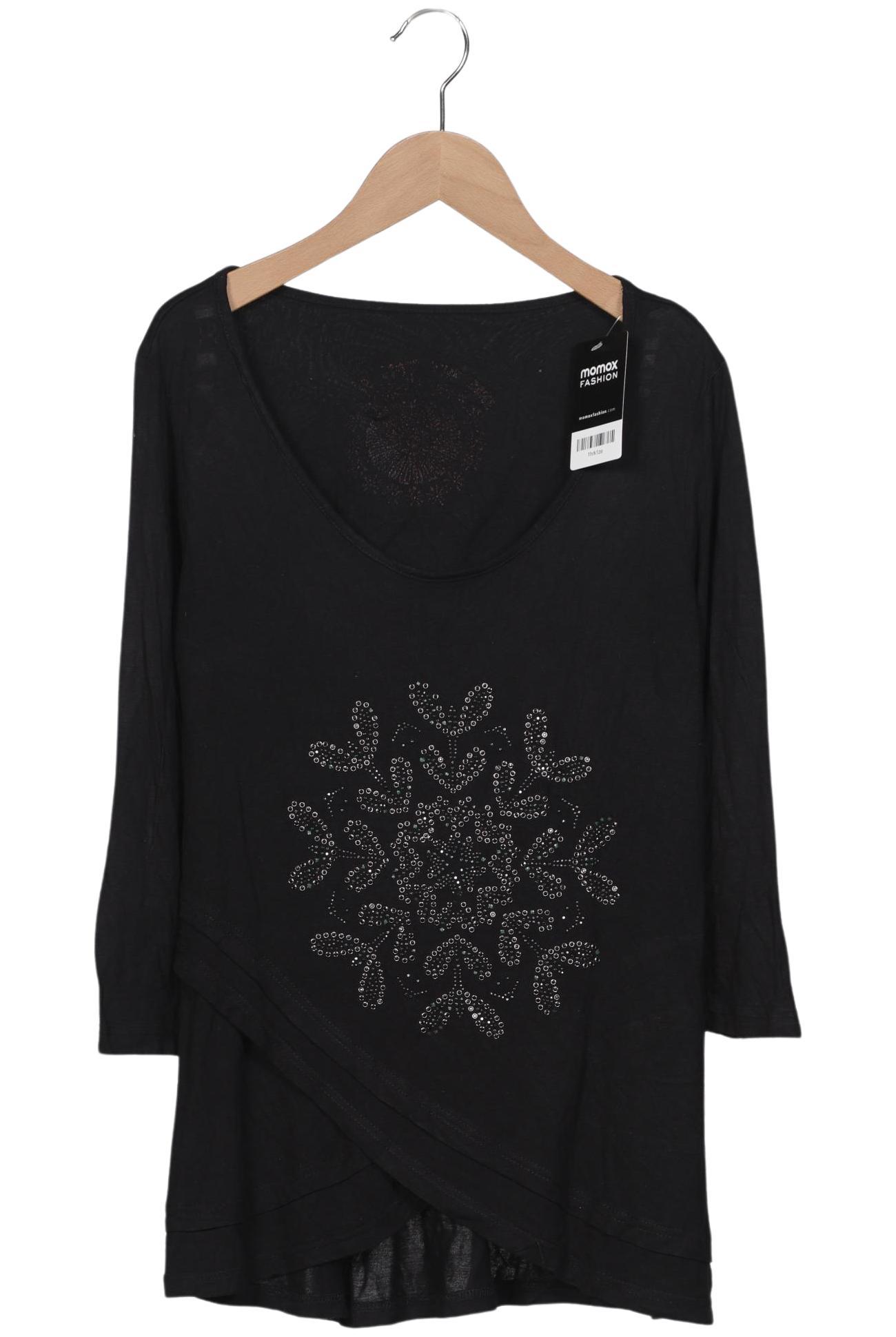 

Desigual Damen Langarmshirt, schwarz, Gr. 36