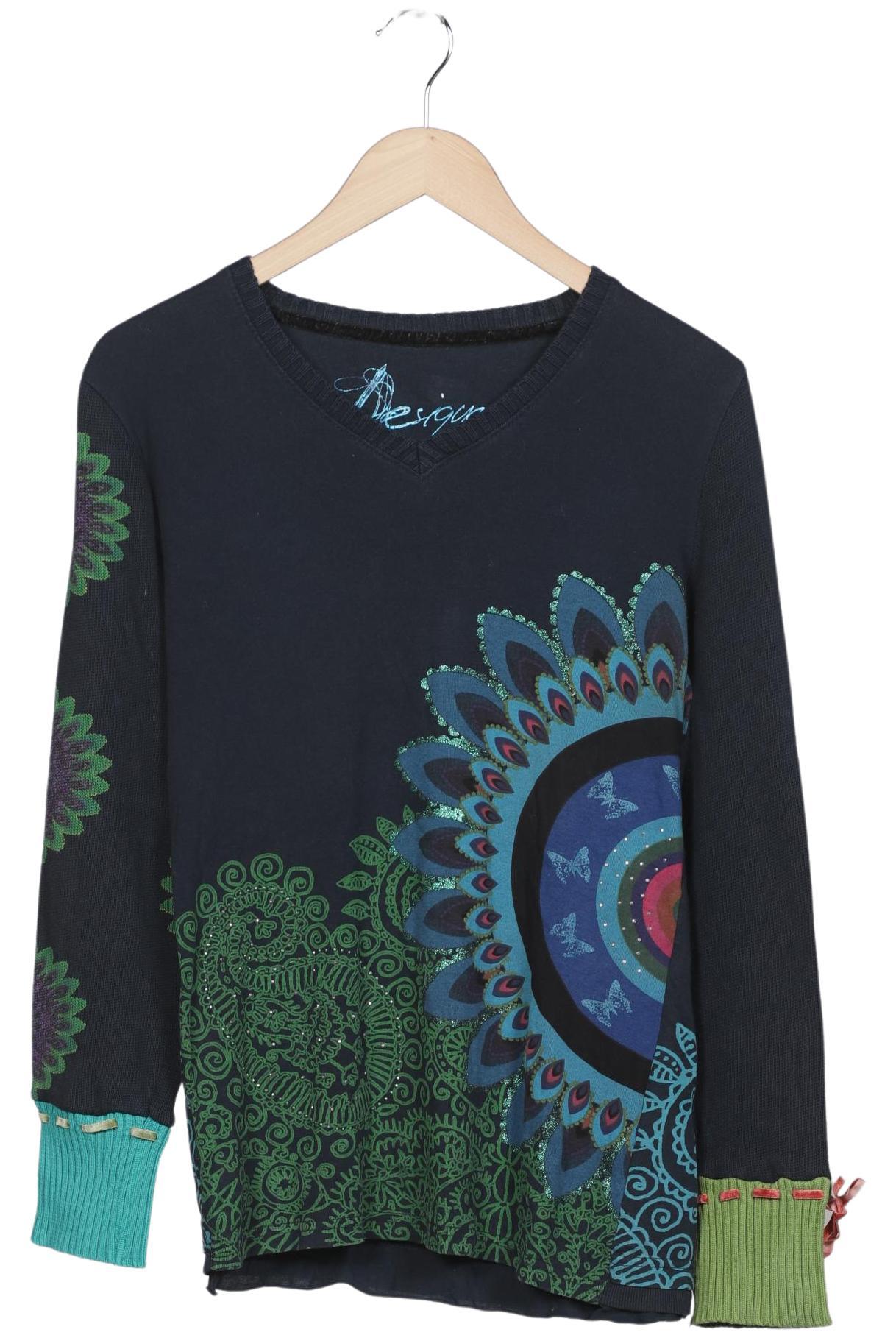 

Desigual Damen Langarmshirt, mehrfarbig, Gr. 44