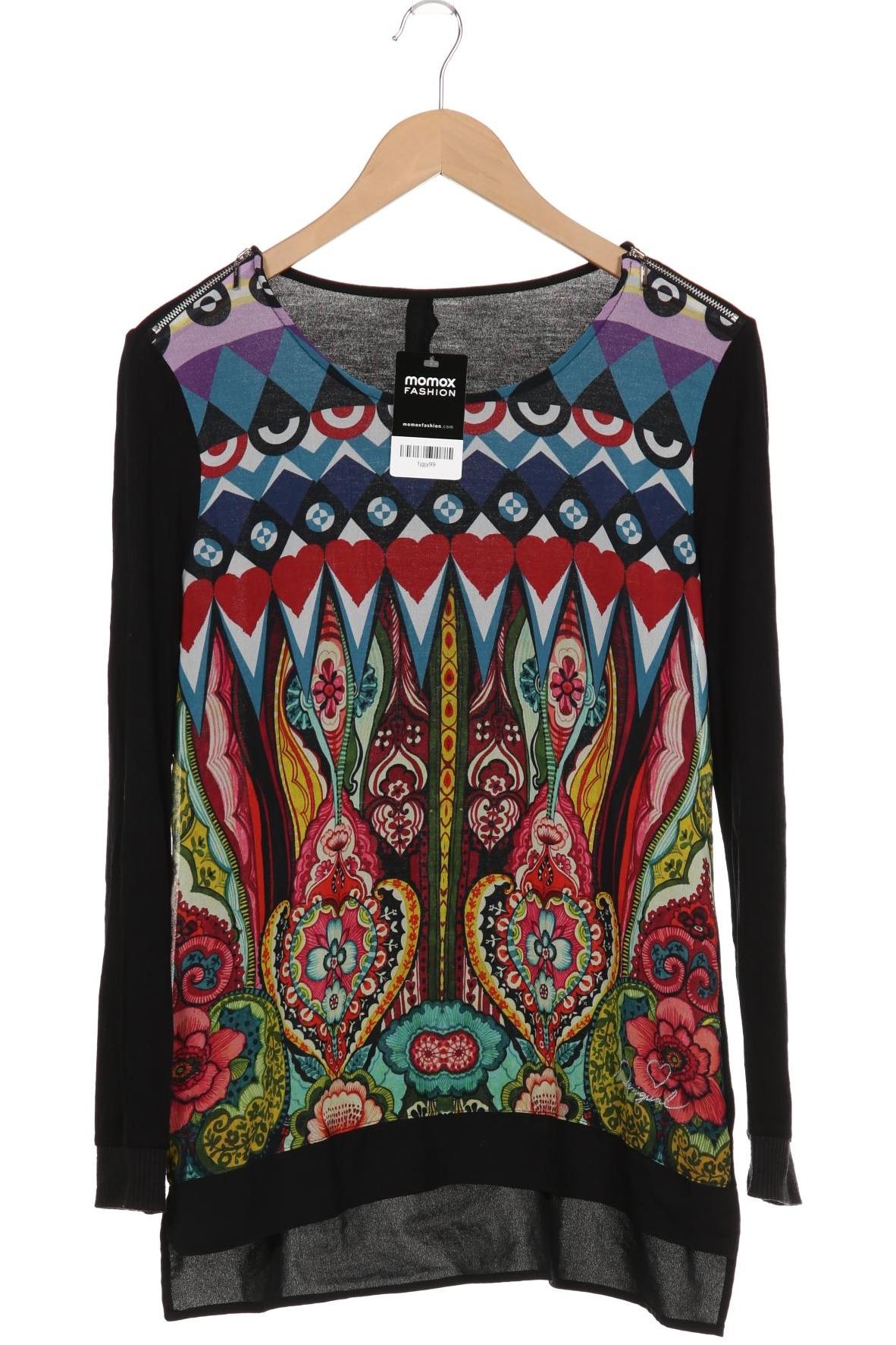 

Desigual Damen Langarmshirt, mehrfarbig, Gr. 42