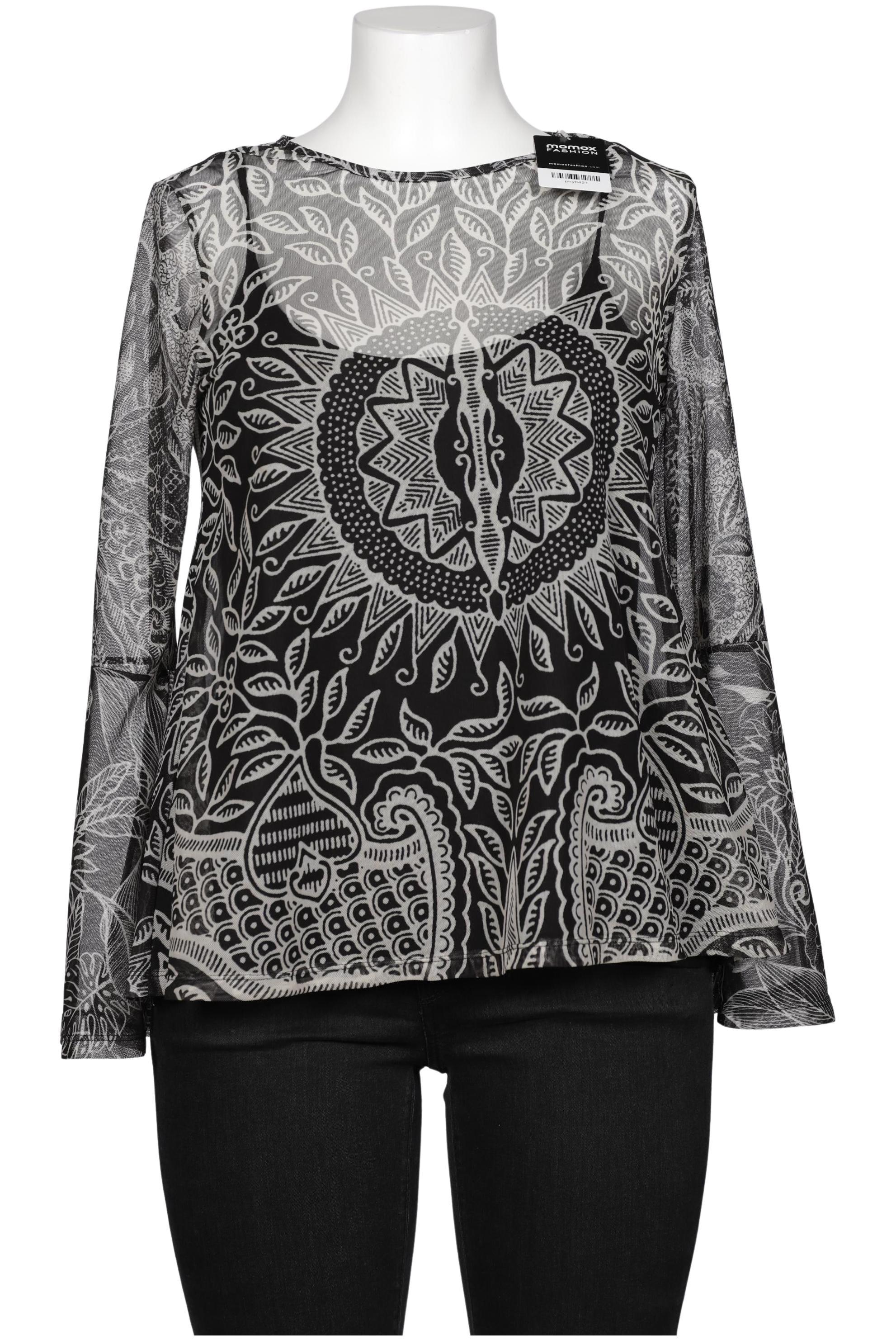 

Desigual Damen Langarmshirt, grau, Gr. 44