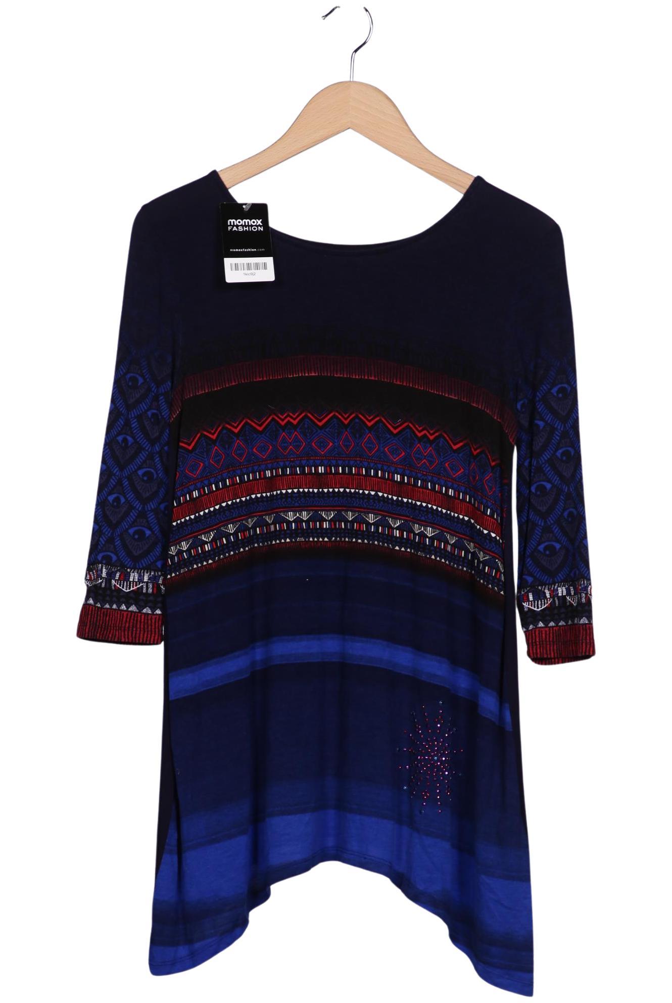 

Desigual Damen Langarmshirt, mehrfarbig, Gr. 38