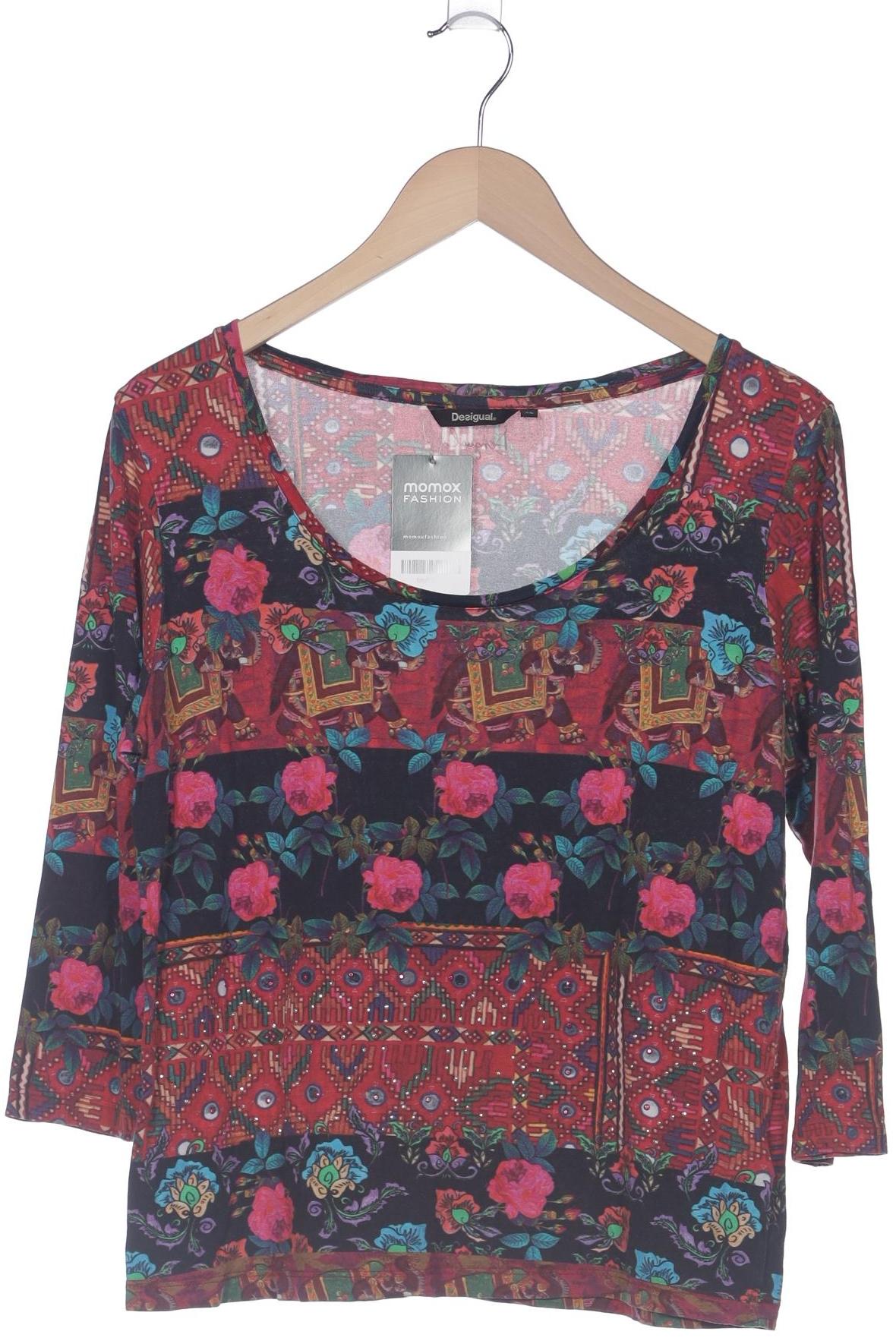

Desigual Damen Langarmshirt, mehrfarbig, Gr. 44