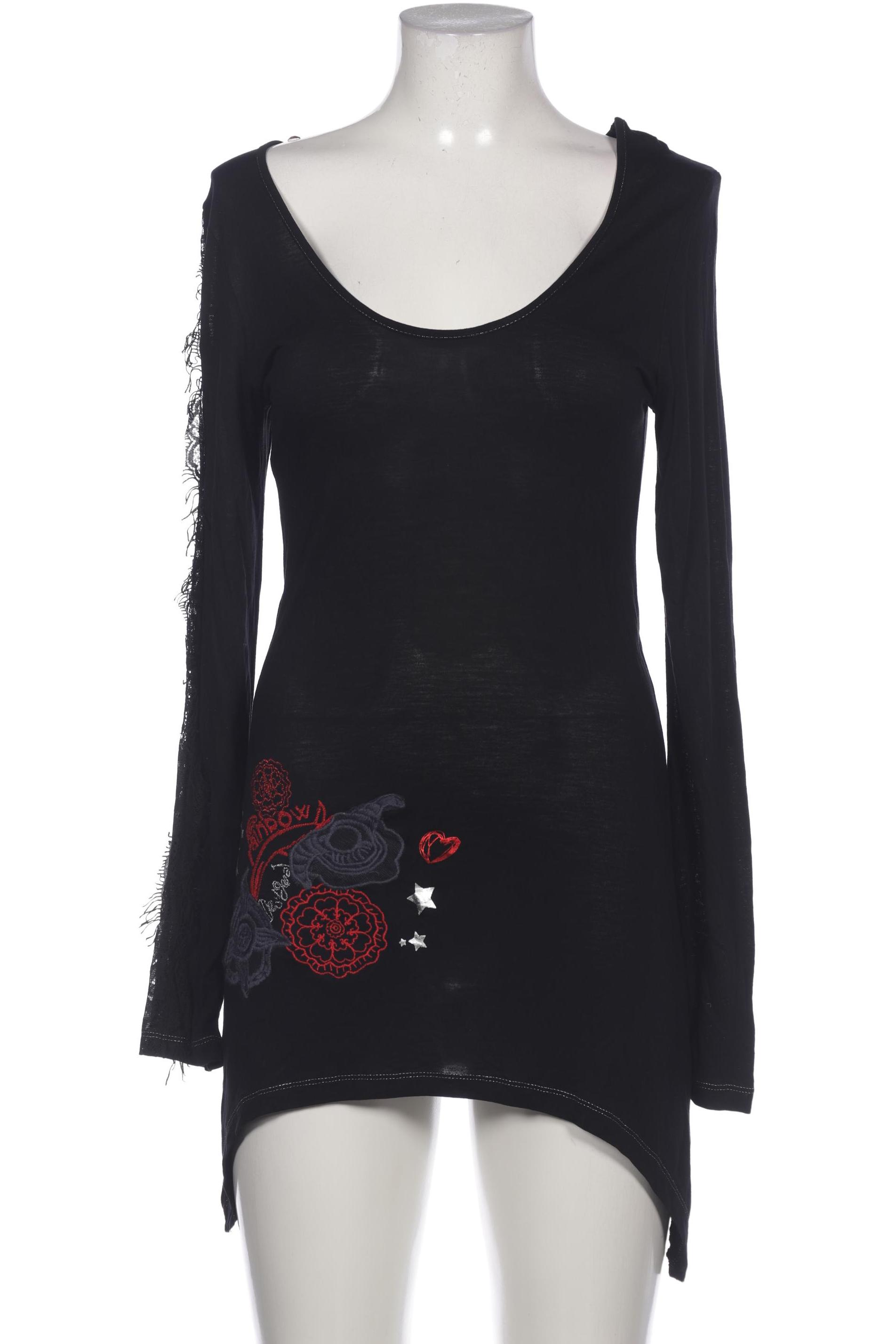 

Desigual Damen Langarmshirt, schwarz, Gr. 42