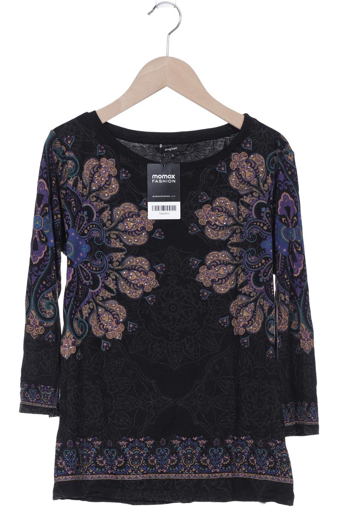 

Desigual Damen Langarmshirt, schwarz, Gr. 36