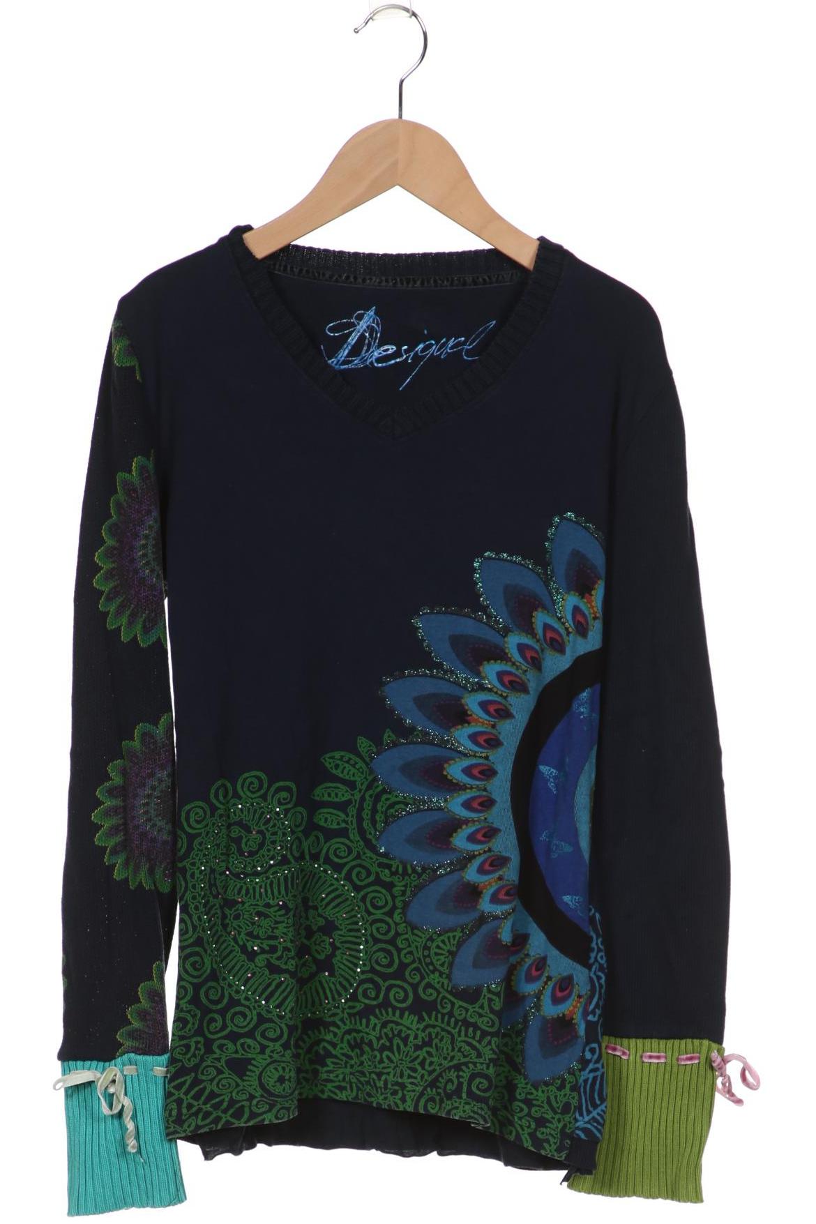 

Desigual Damen Langarmshirt, marineblau