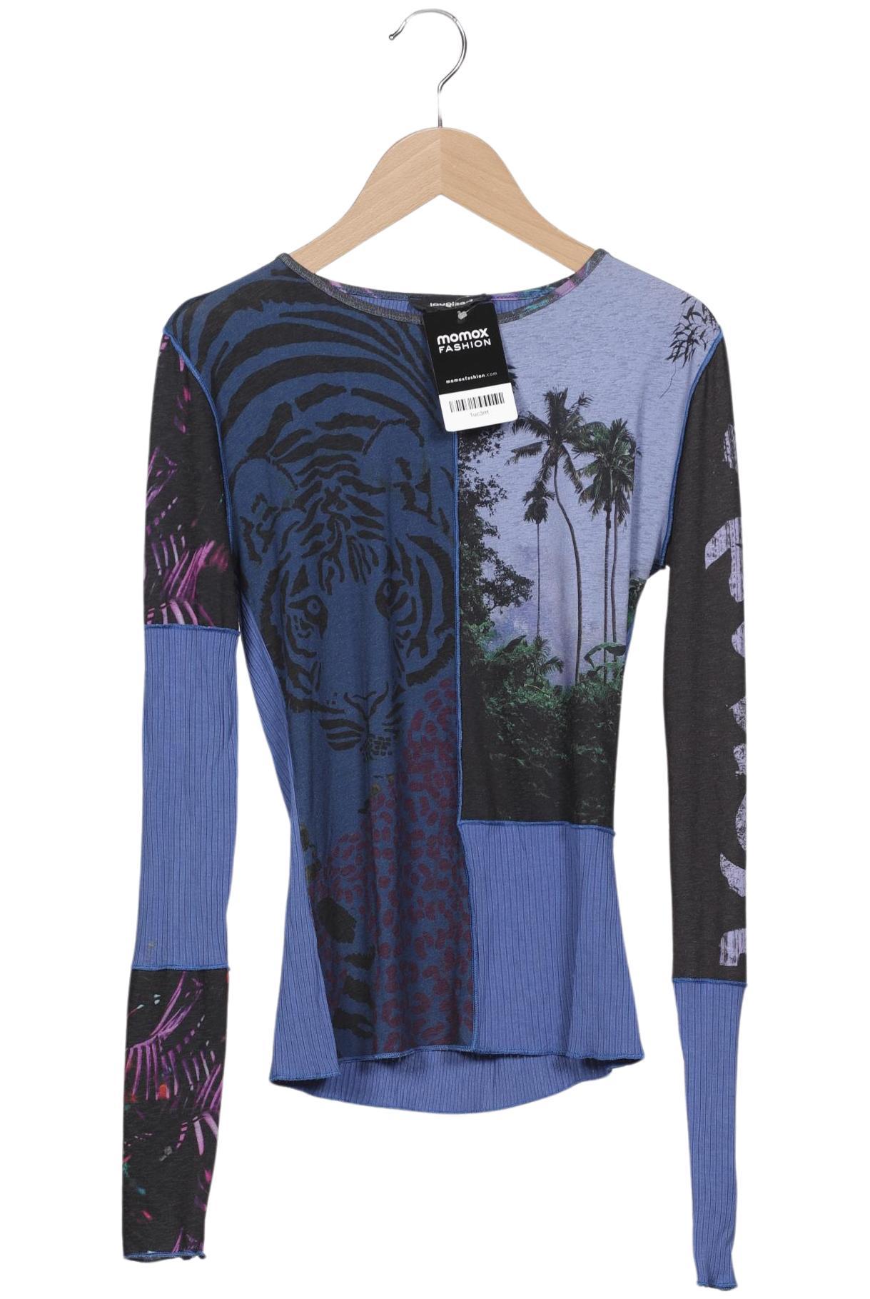 

Desigual Damen Langarmshirt, mehrfarbig, Gr. 36