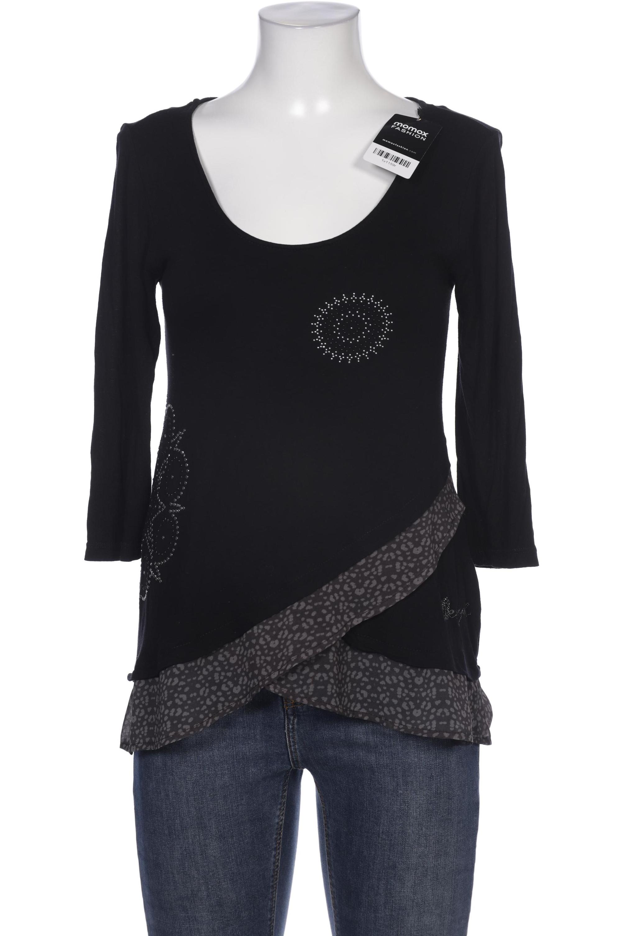 

Desigual Damen Langarmshirt, schwarz