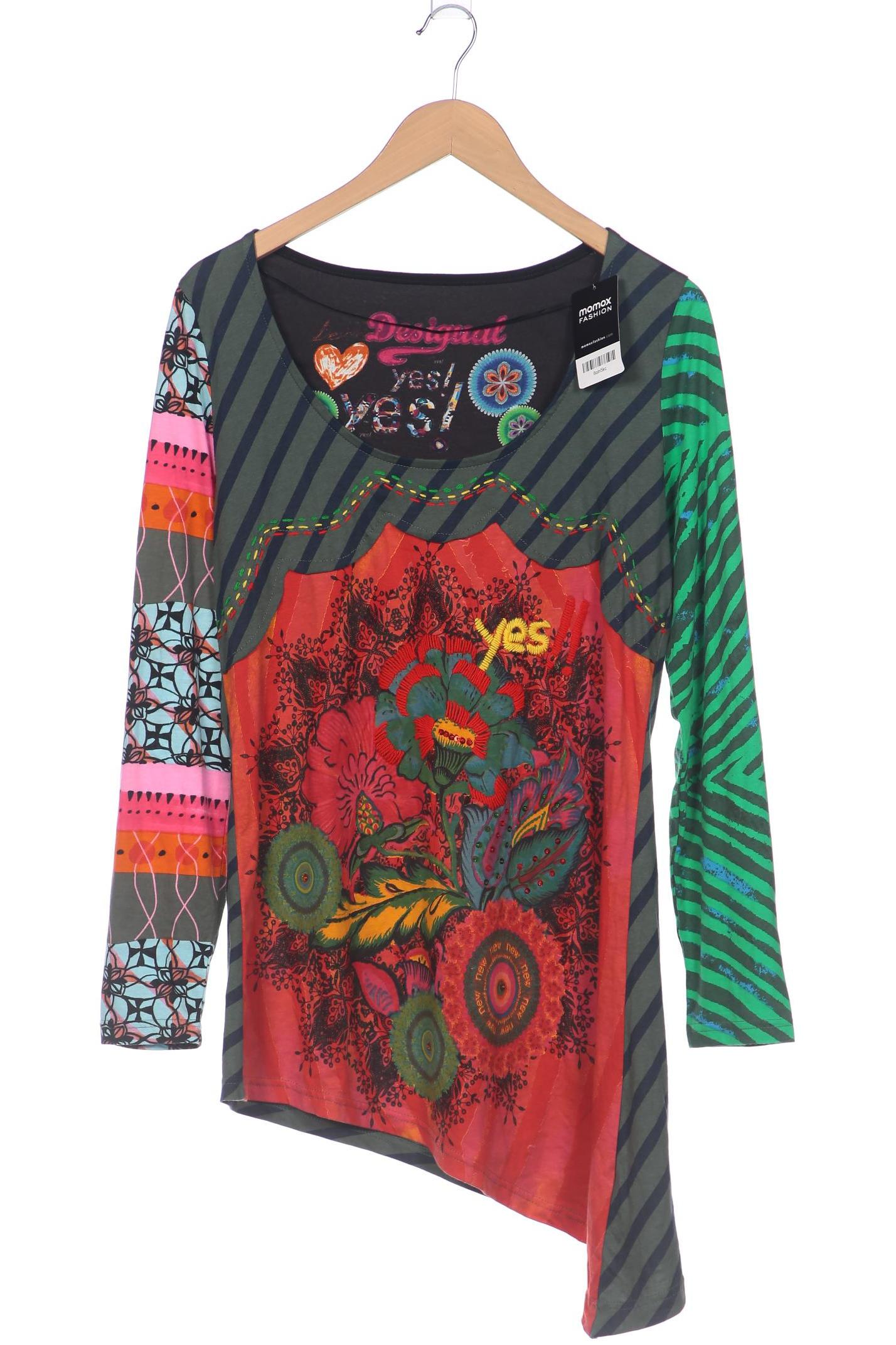 

Desigual Damen Langarmshirt, mehrfarbig, Gr. 44