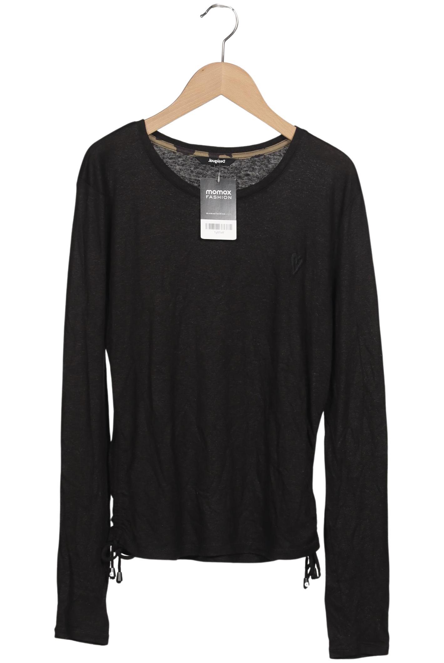 

Desigual Damen Langarmshirt, schwarz, Gr. 44