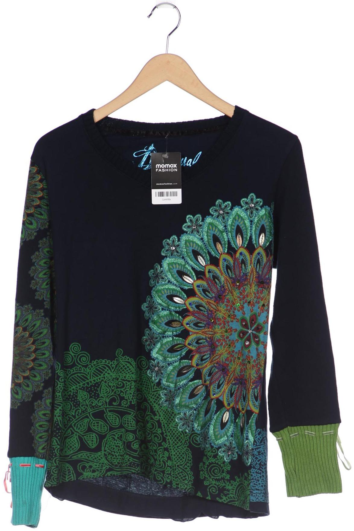 

Desigual Damen Langarmshirt, marineblau, Gr. 46