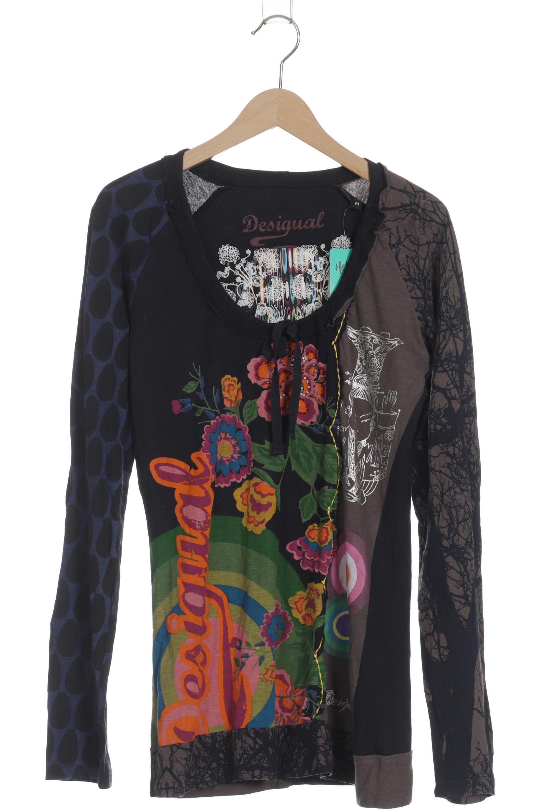 

Desigual Damen Langarmshirt, blau, Gr.