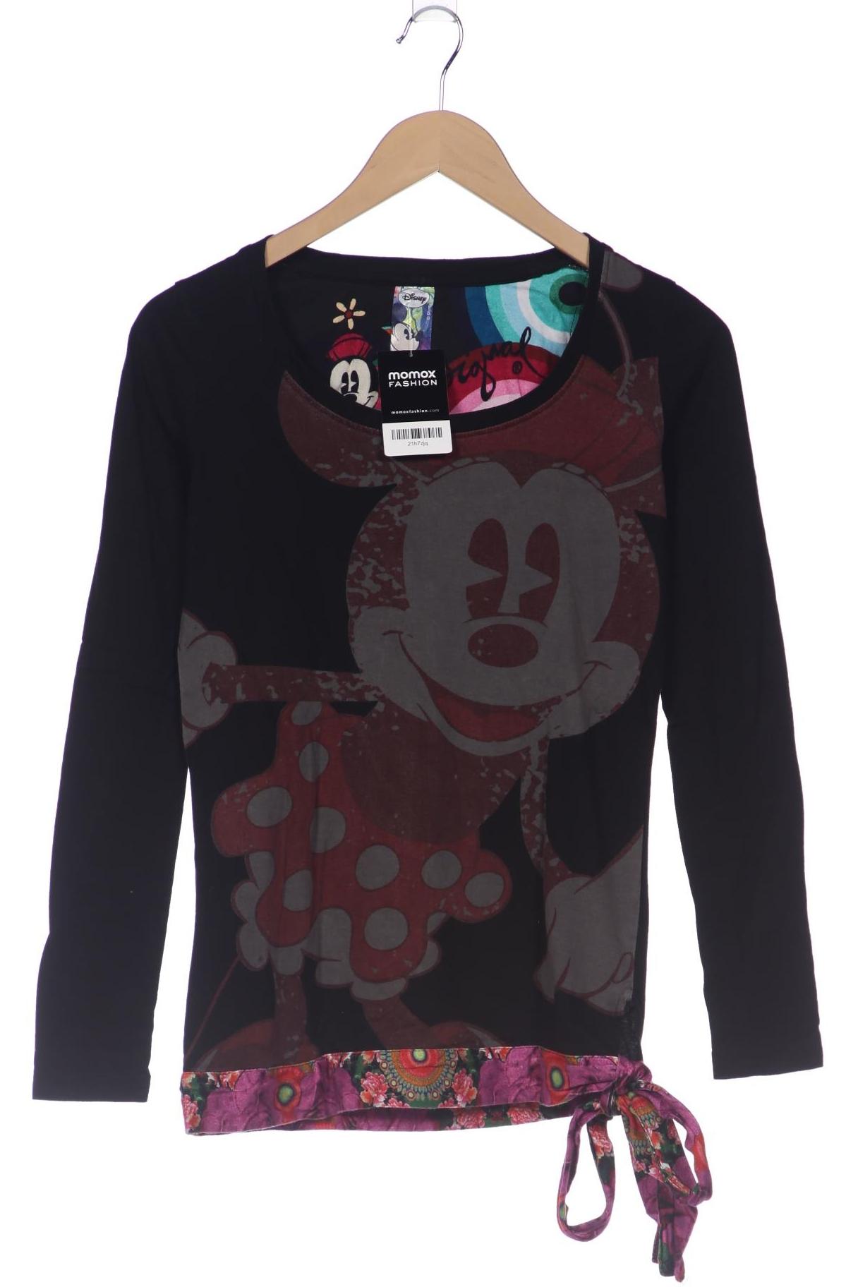 

Desigual Damen Langarmshirt, schwarz, Gr. 38