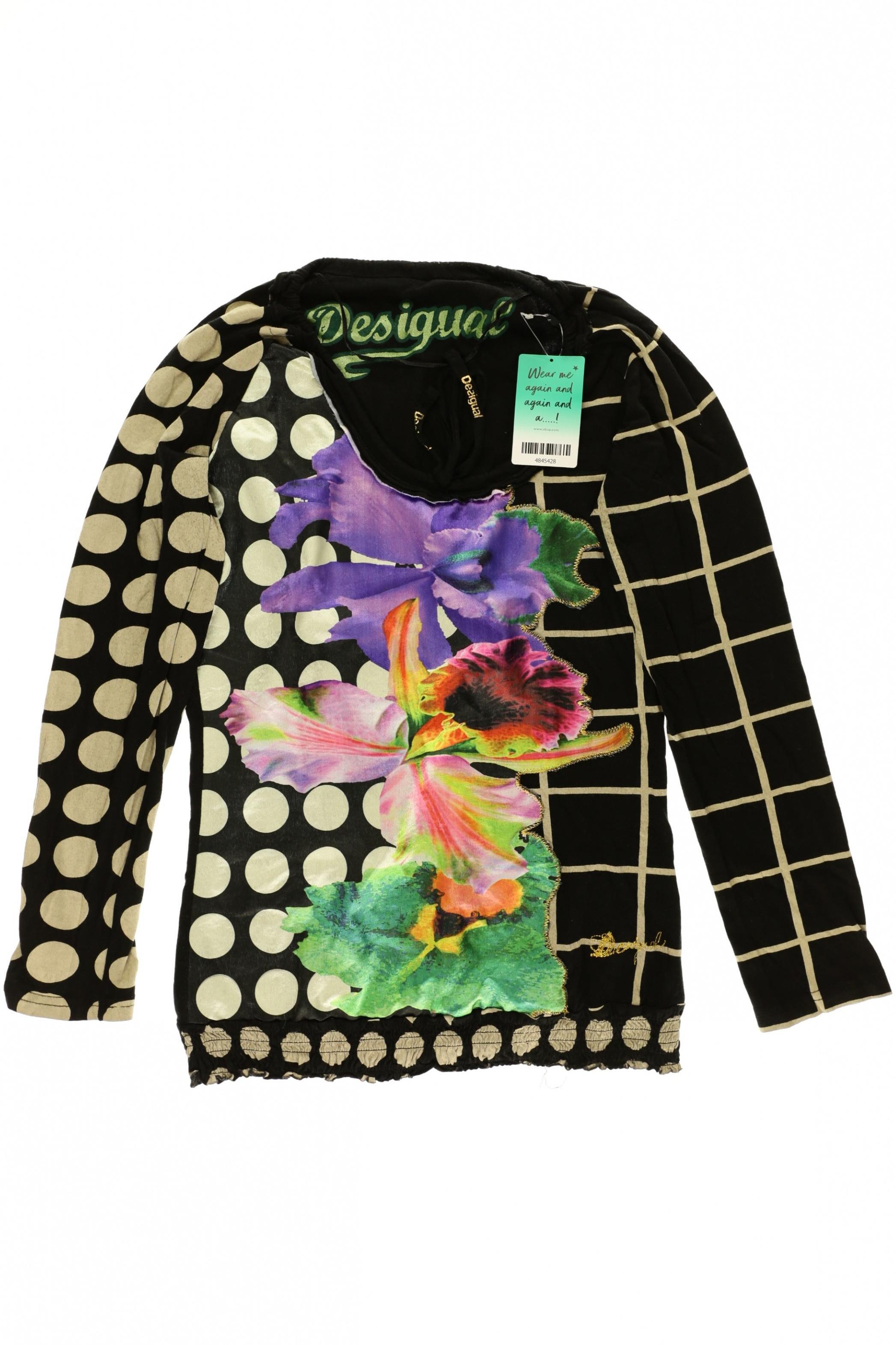 

Desigual Damen Langarmshirt, schwarz, Gr.