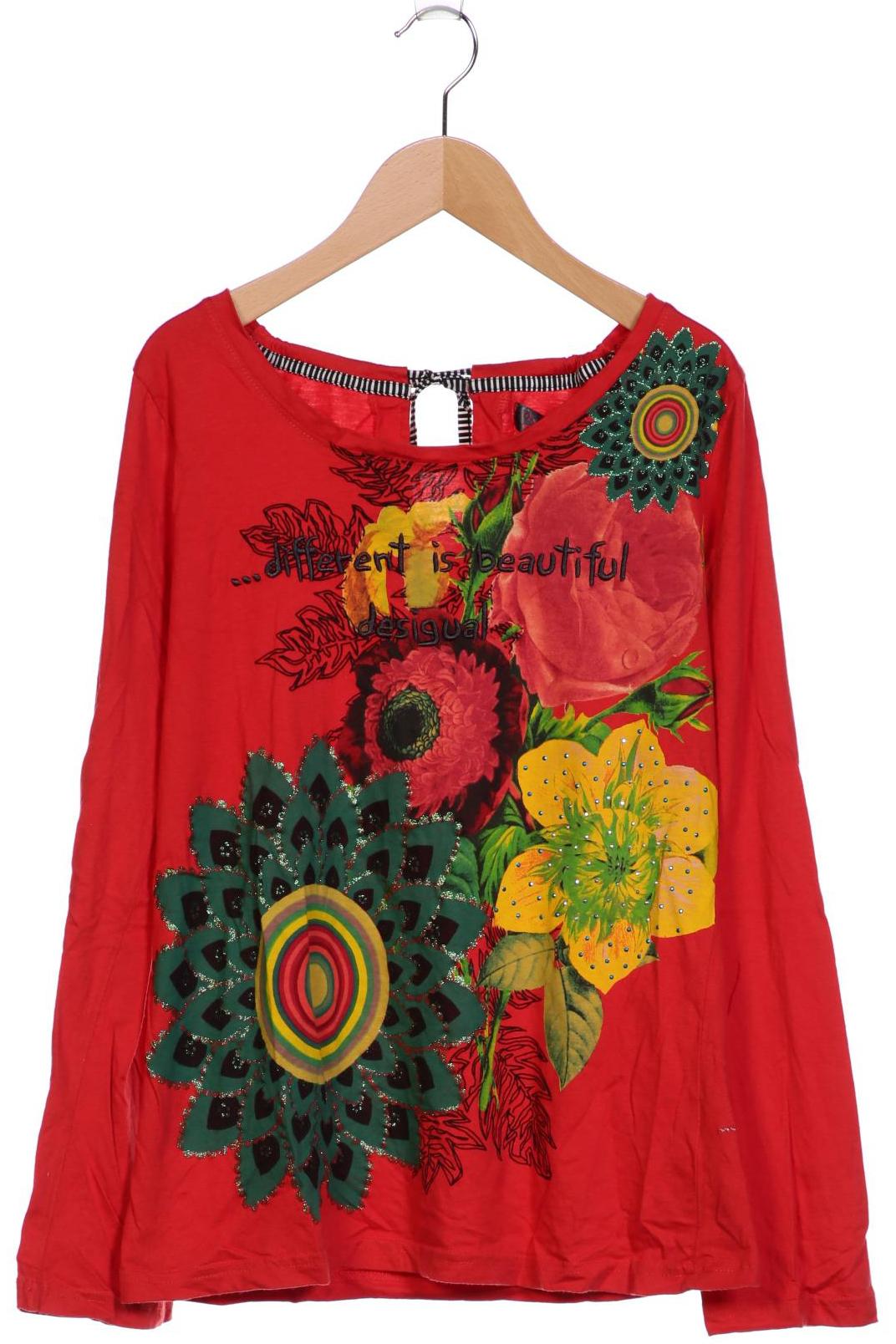 

Desigual Damen Langarmshirt, rot