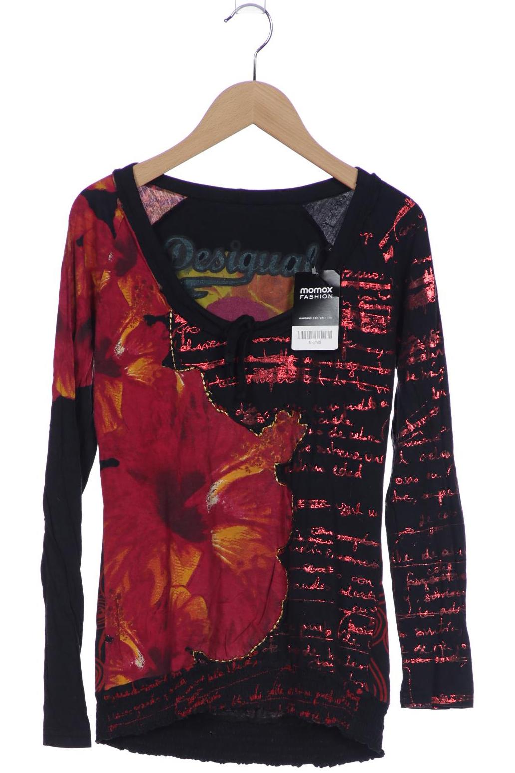 

Desigual Damen Langarmshirt, schwarz, Gr. 36
