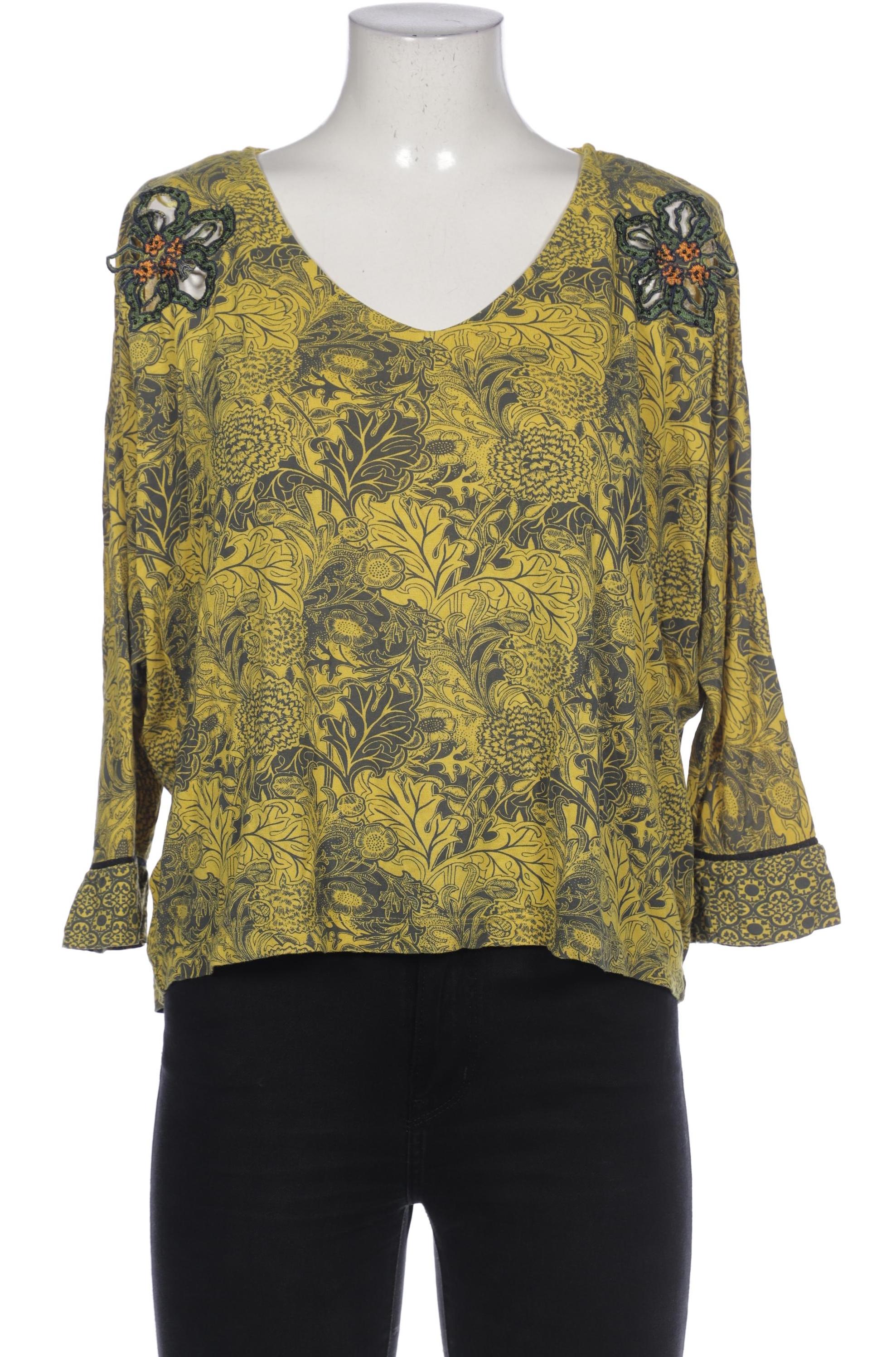 

Desigual Damen Langarmshirt, gelb, Gr. 42