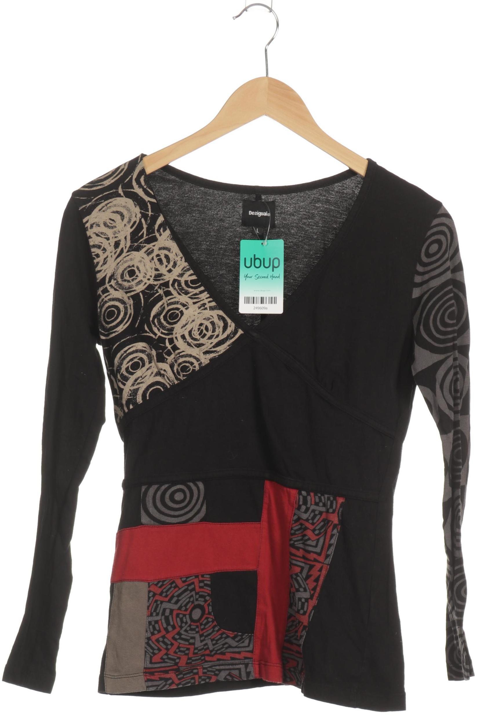 

Desigual Damen Langarmshirt, schwarz, Gr.
