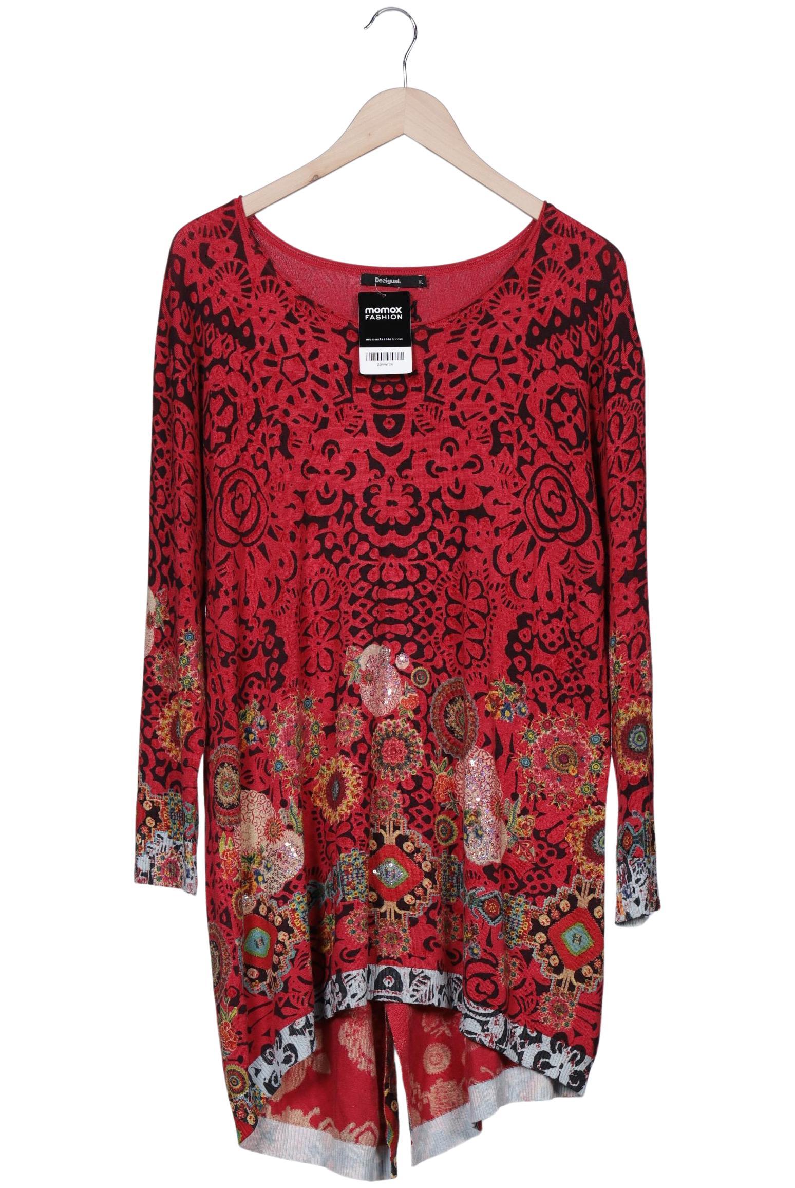 

Desigual Damen Langarmshirt, rot, Gr. 44
