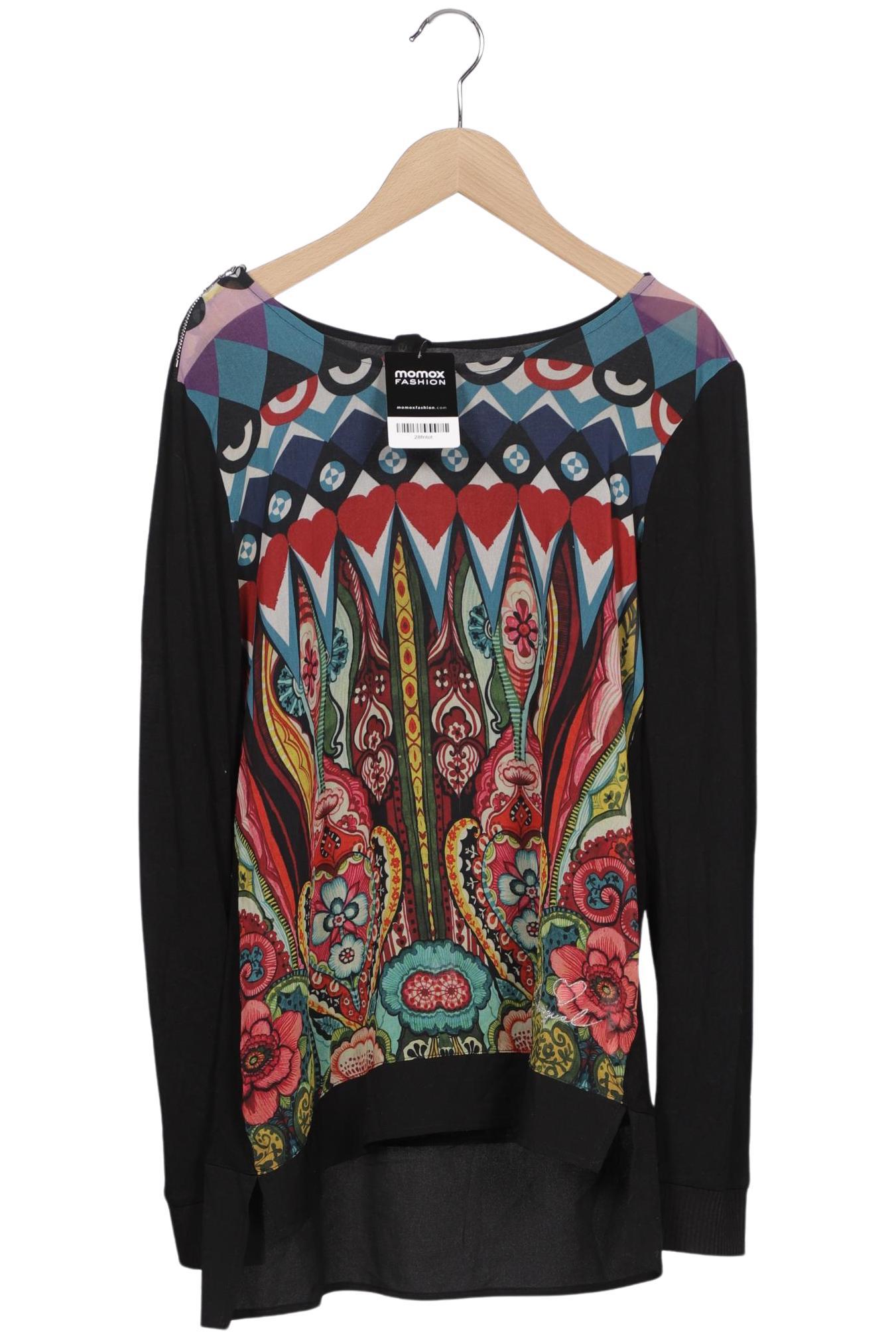 

Desigual Damen Langarmshirt, mehrfarbig, Gr. 38
