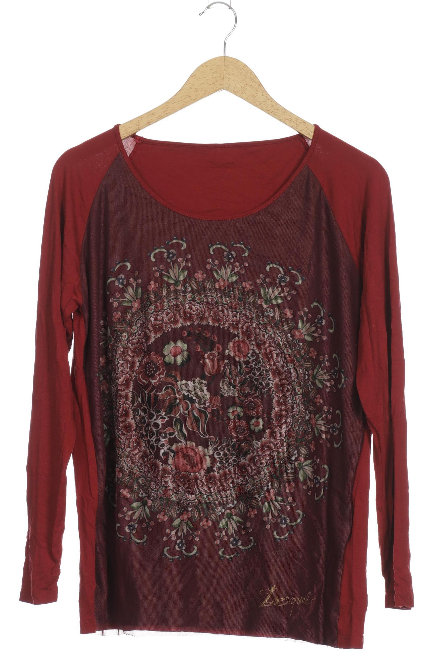 

Desigual Damen Langarmshirt, rot, Gr.