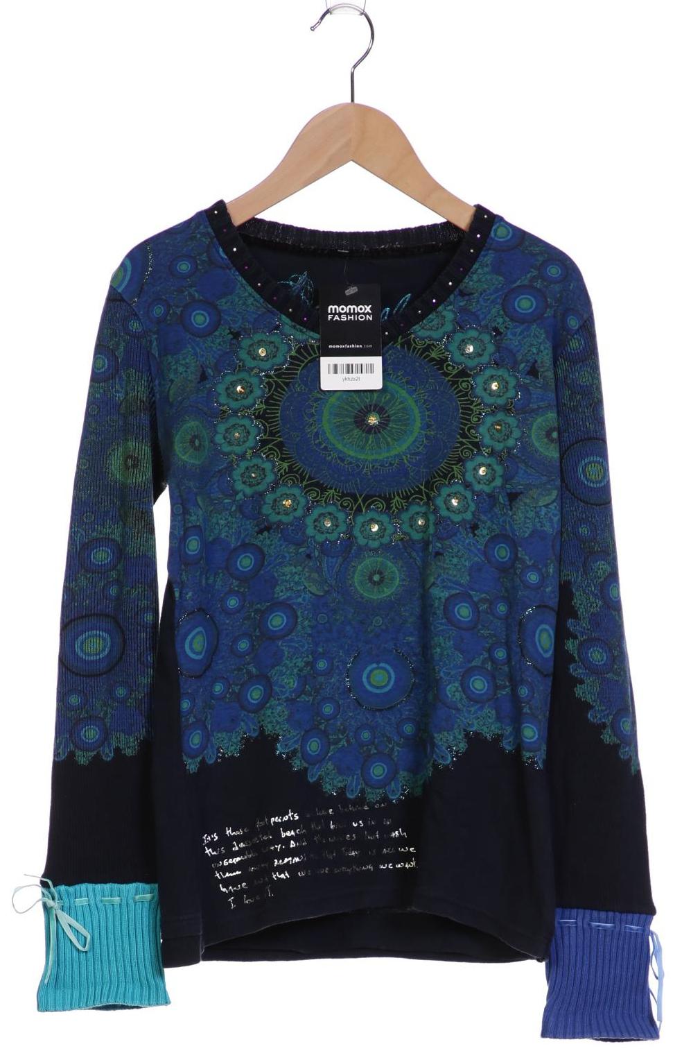 

Desigual Damen Langarmshirt, blau