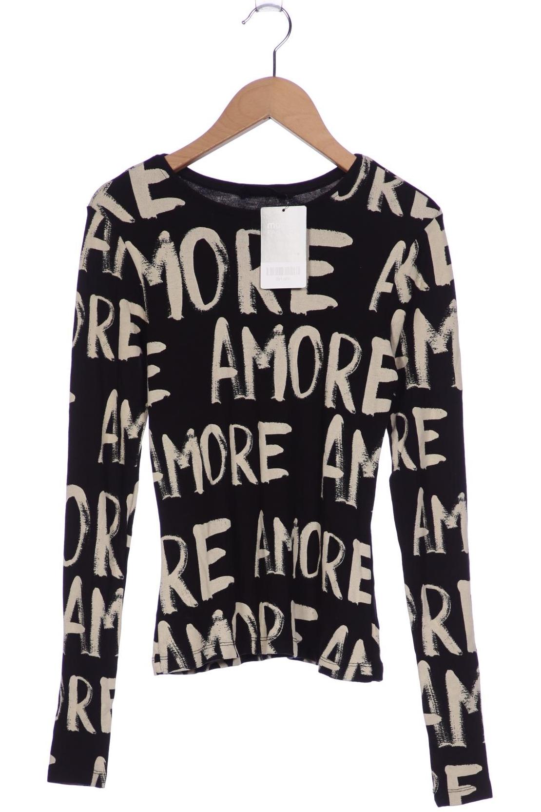 

Desigual Damen Langarmshirt, schwarz, Gr. 36