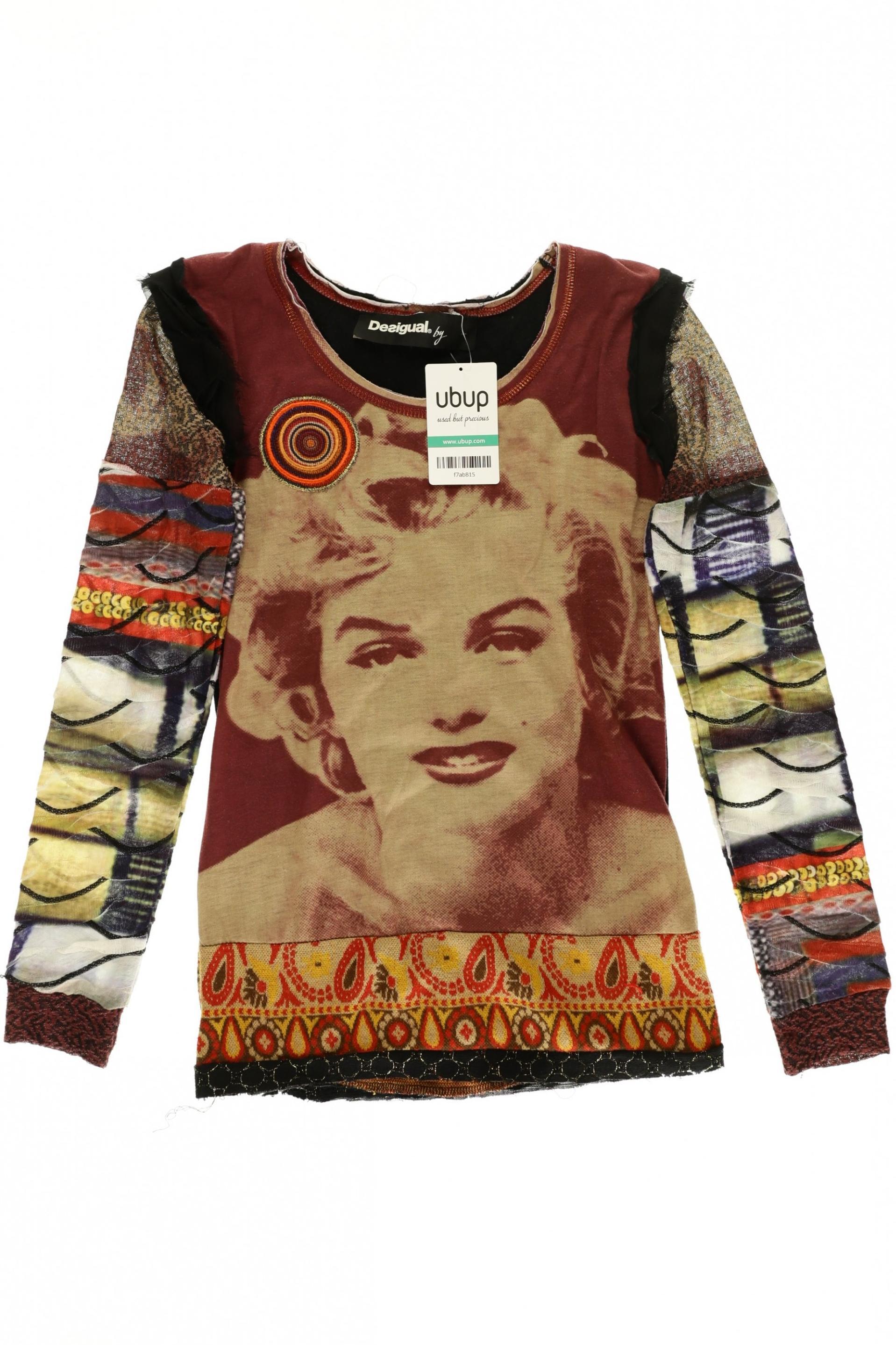 

Desigual Damen Langarmshirt, mehrfarbig, Gr.