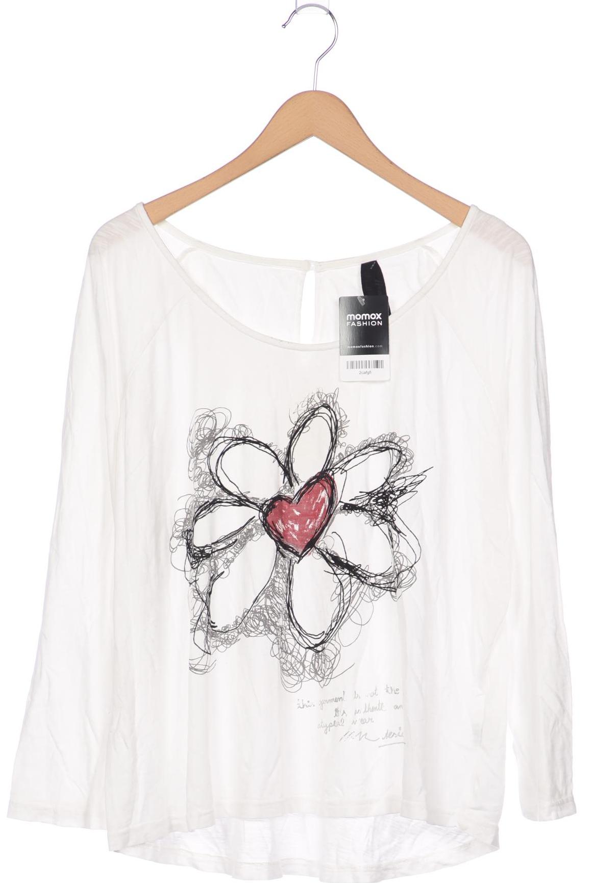 

Desigual Damen Langarmshirt, weiß, Gr. 46