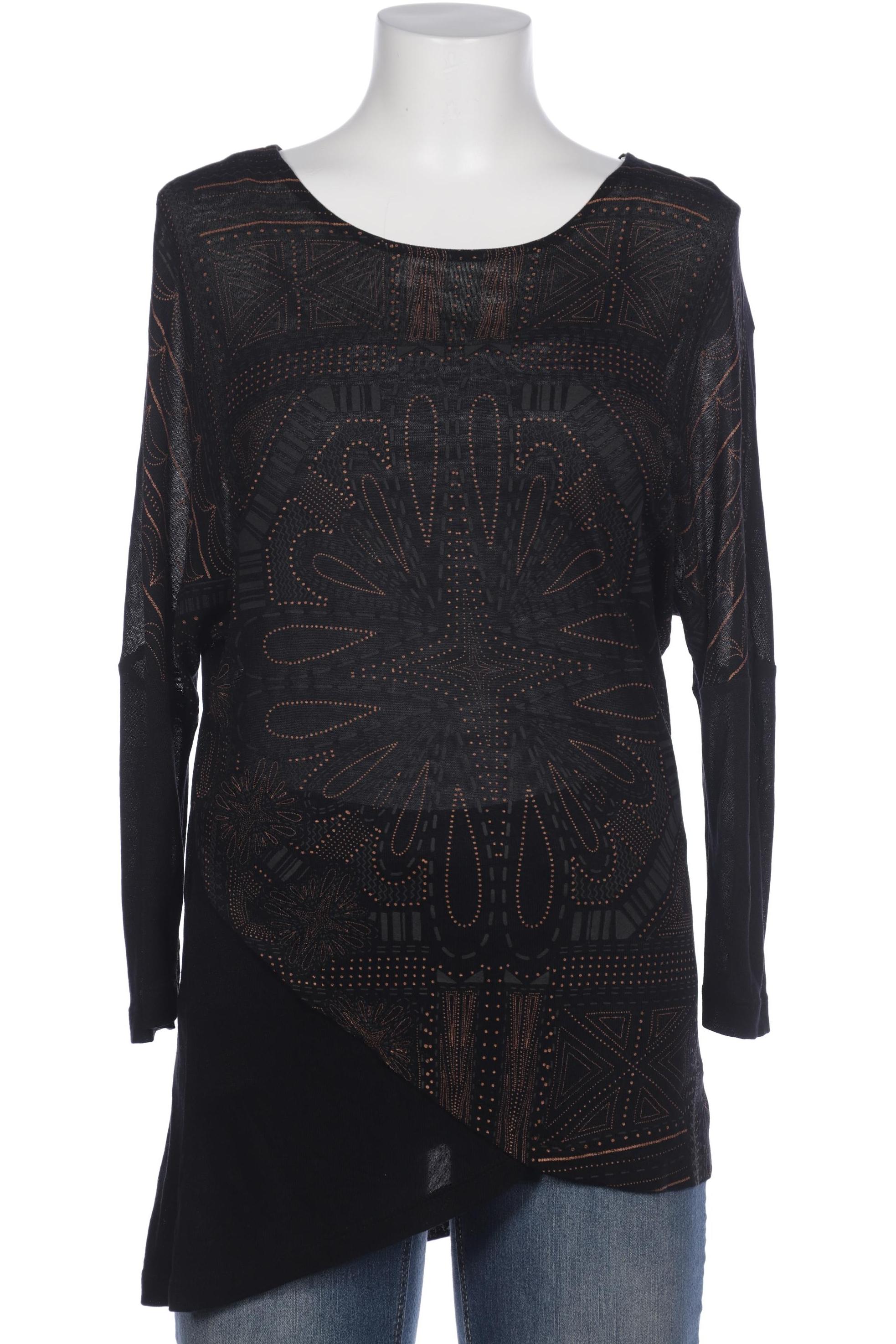

Desigual Damen Langarmshirt, schwarz, Gr. 42