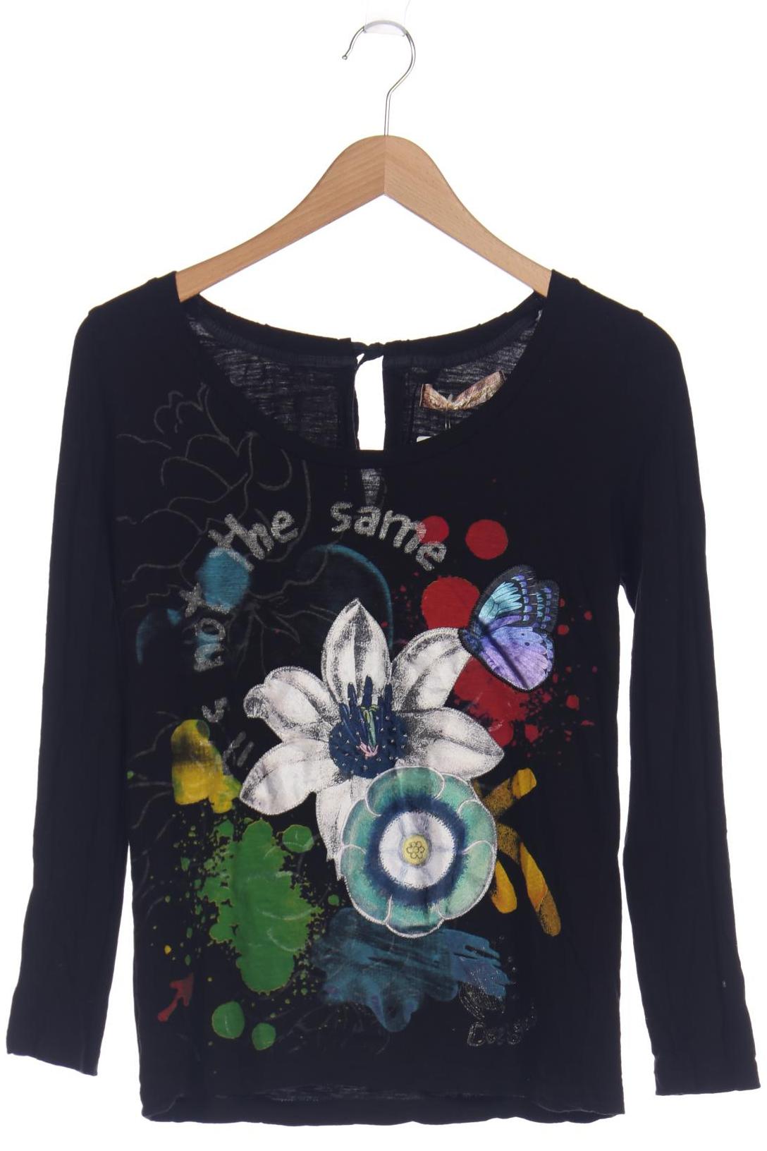 

Desigual Damen Langarmshirt, schwarz