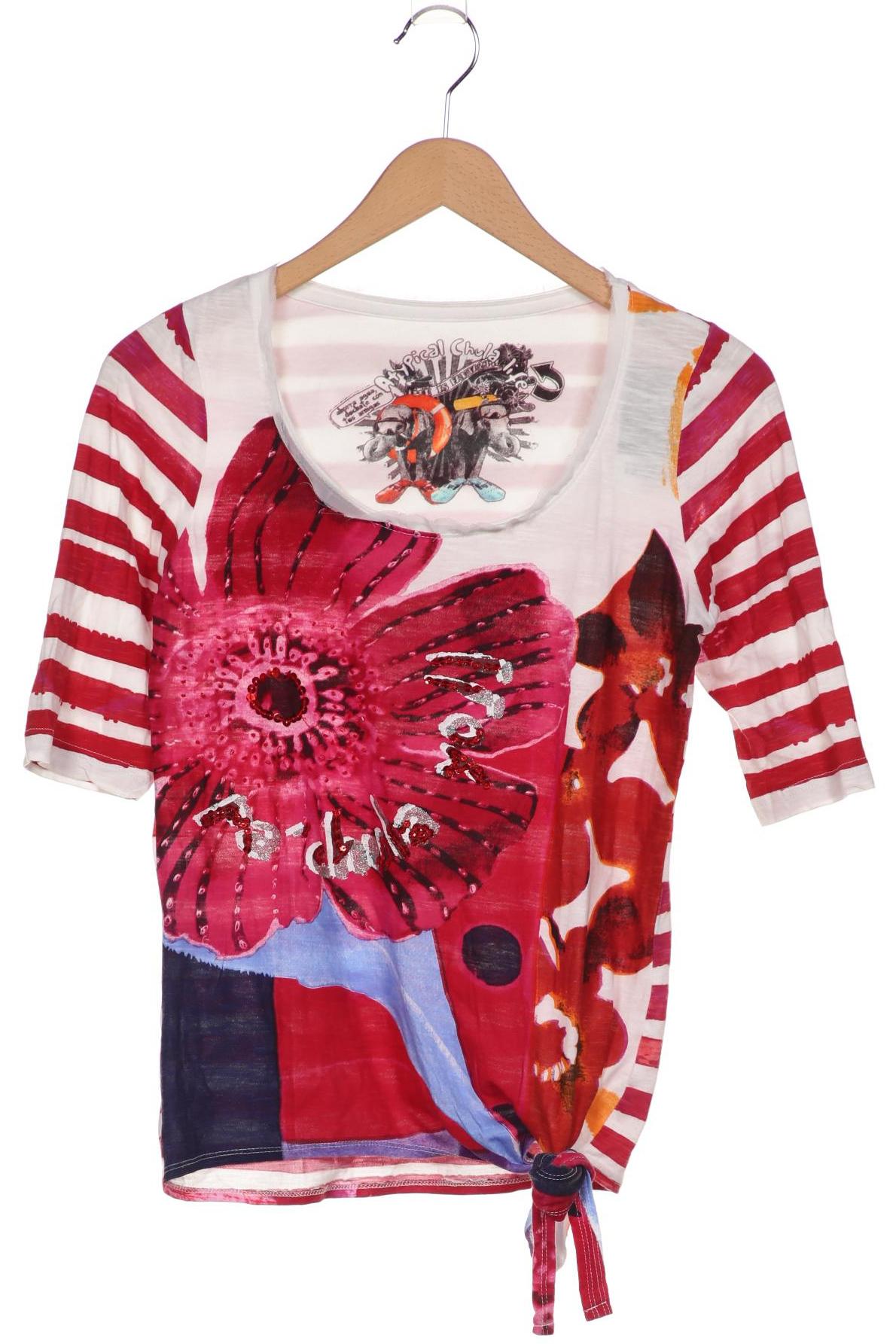 

Desigual Damen Langarmshirt, rot, Gr. 36