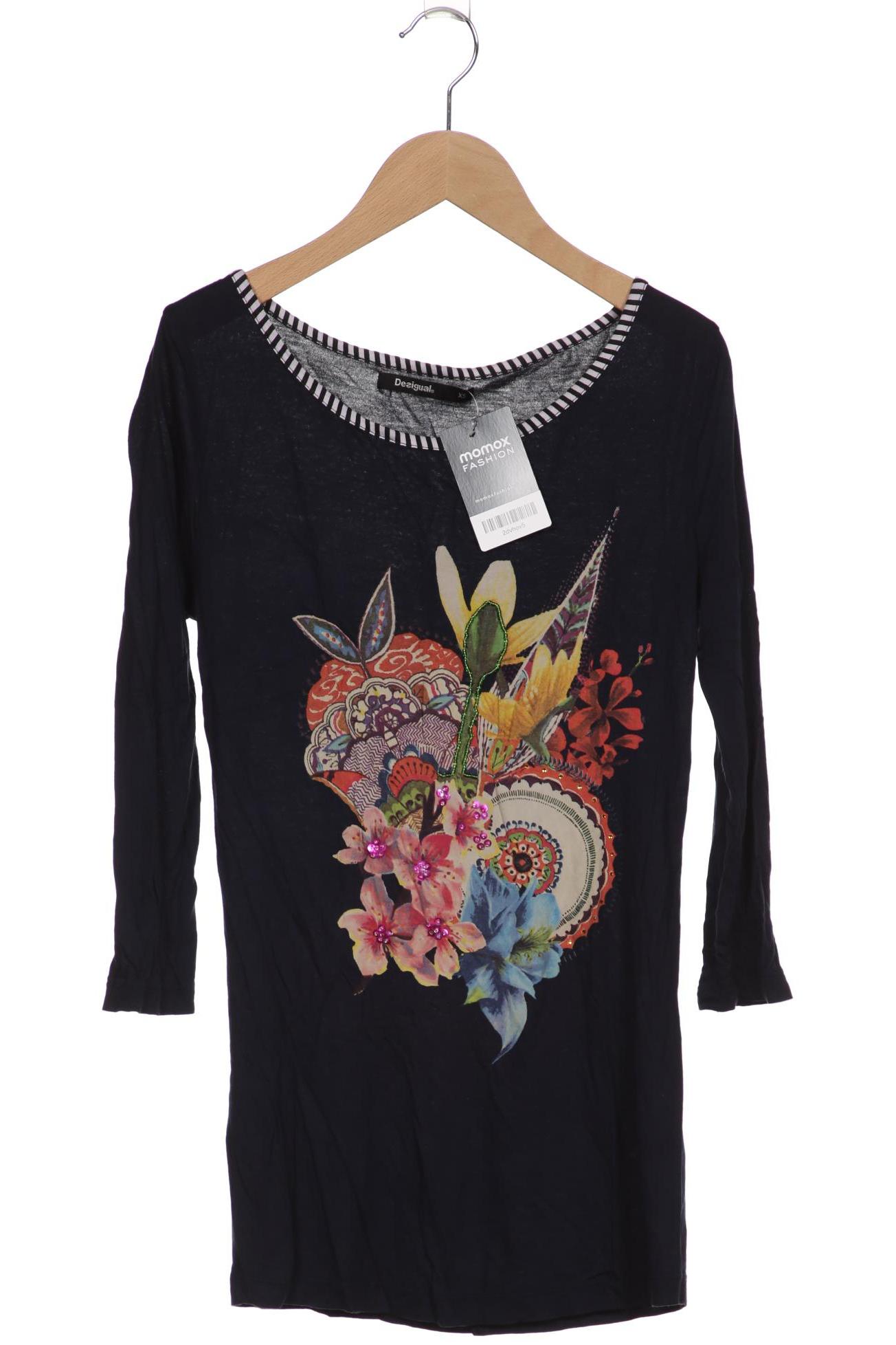 

Desigual Damen Langarmshirt, marineblau