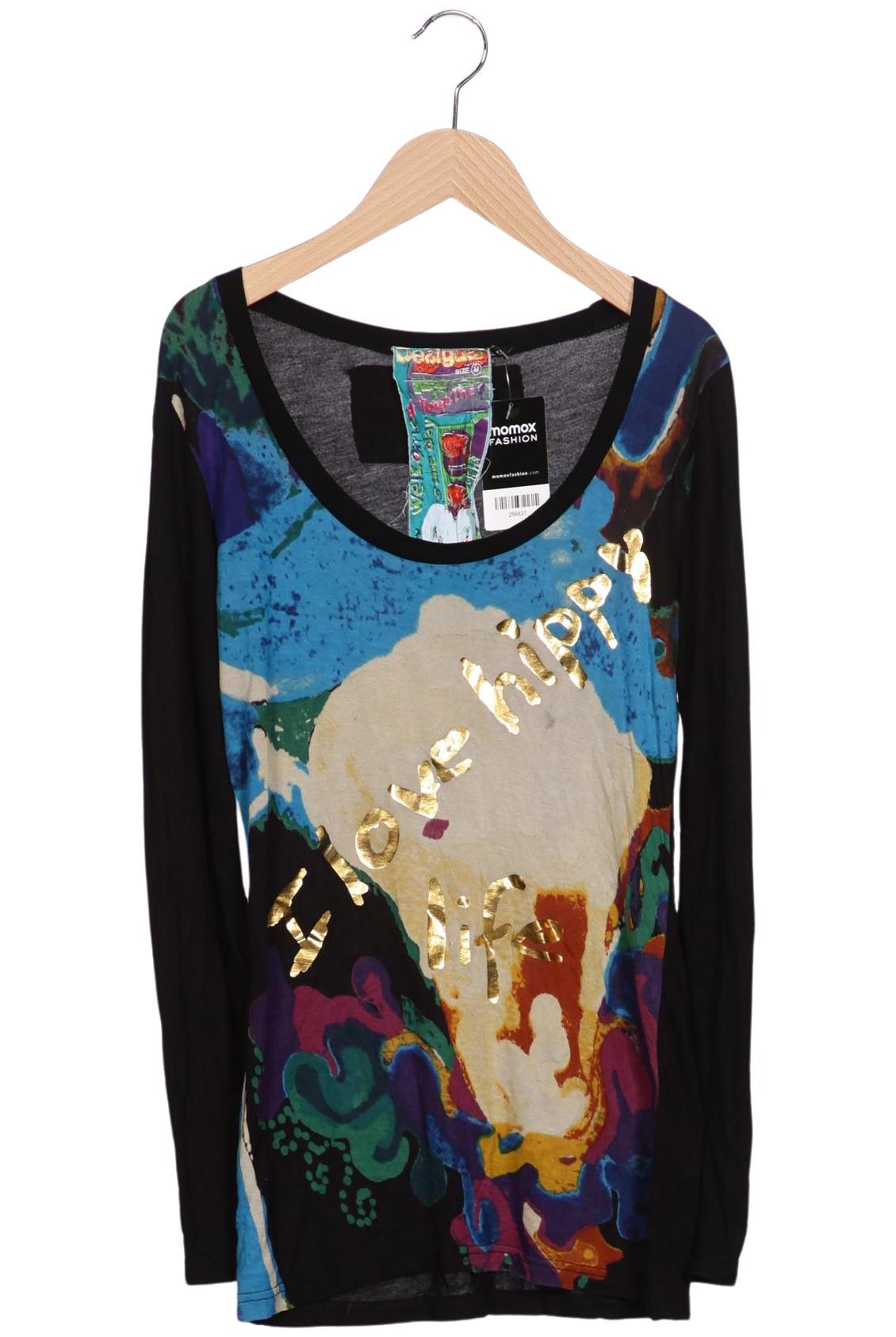 

Desigual Damen Langarmshirt, mehrfarbig, Gr. 38