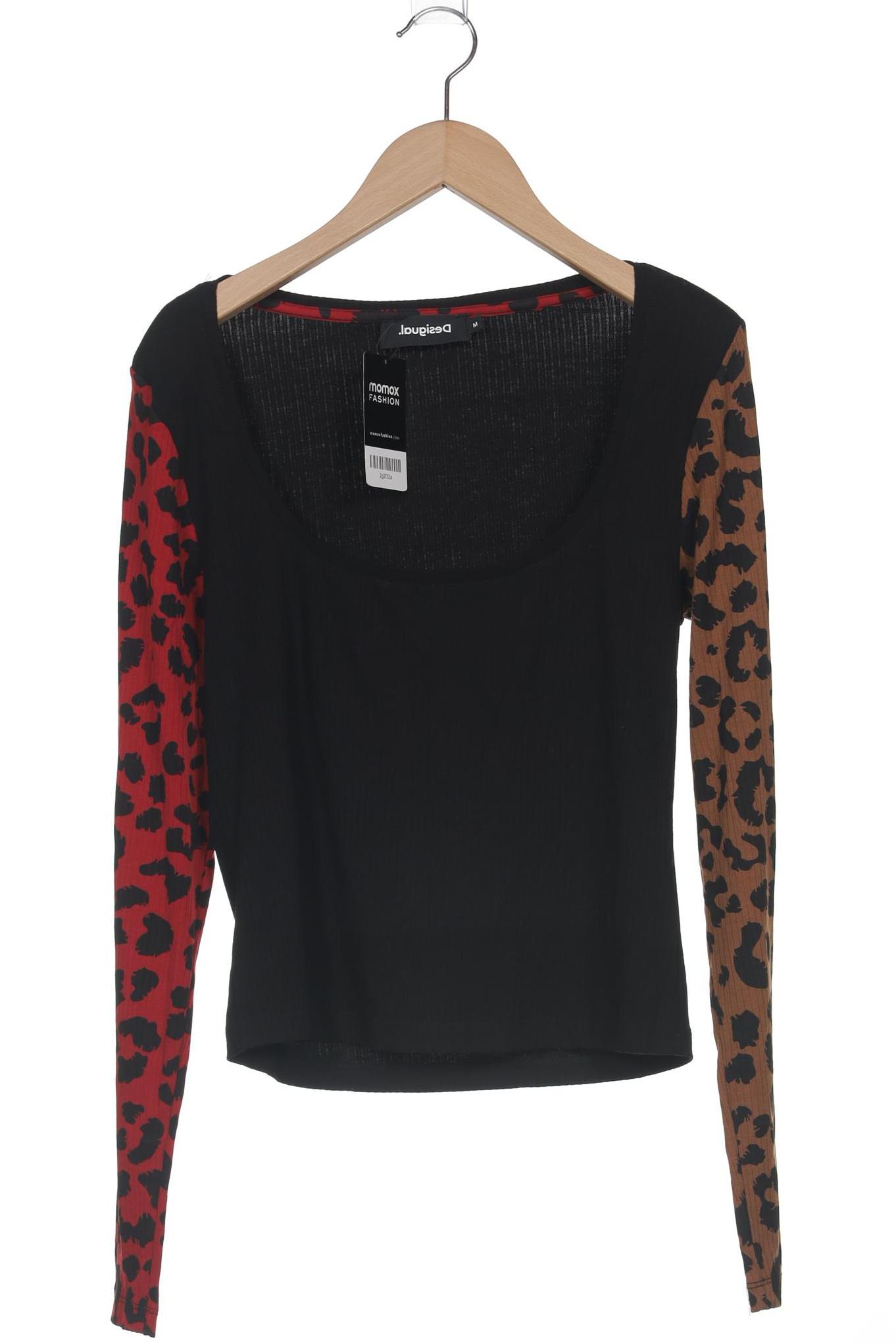 

Desigual Damen Langarmshirt, schwarz, Gr. 38