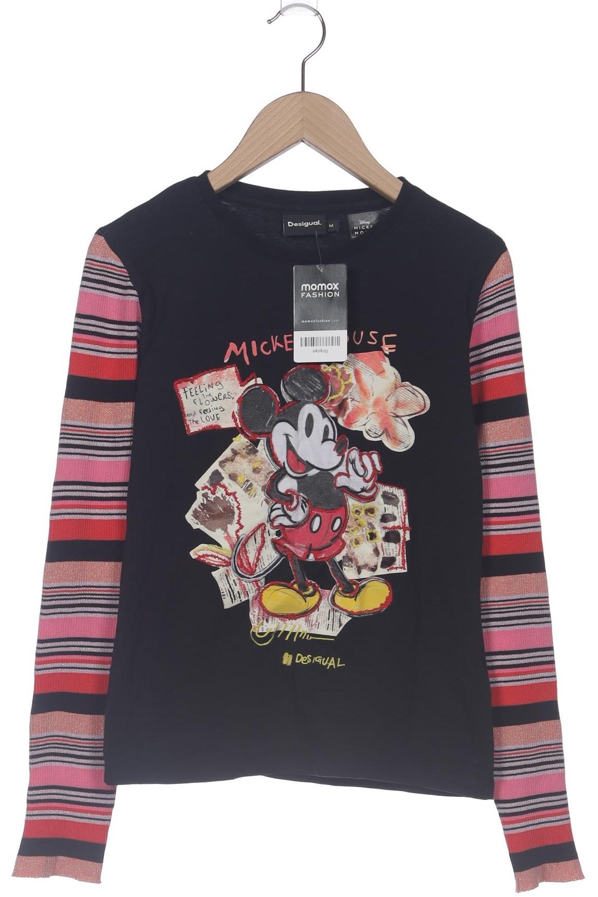 

Desigual Damen Langarmshirt, schwarz, Gr. 38