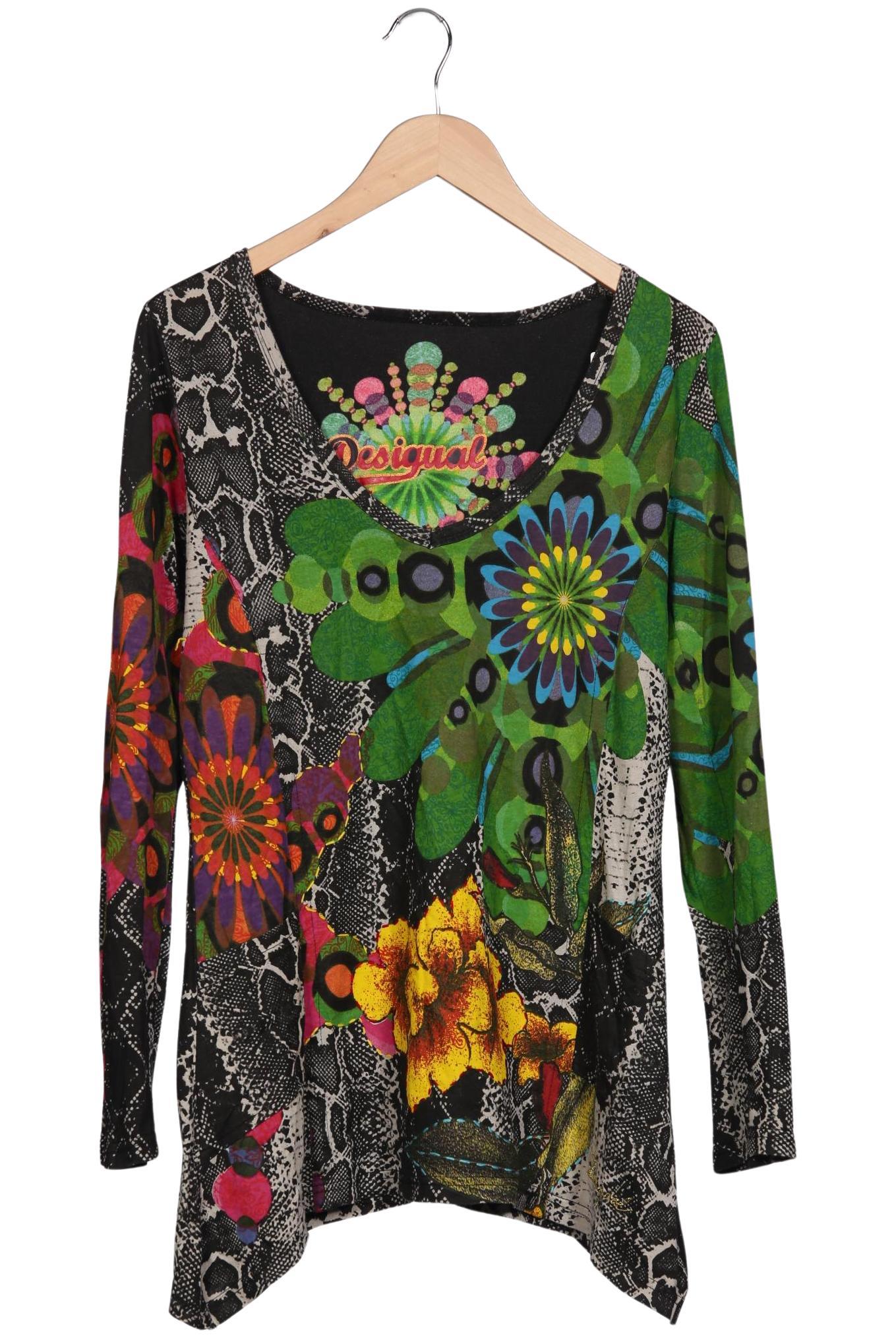 

Desigual Damen Langarmshirt, mehrfarbig, Gr. 42