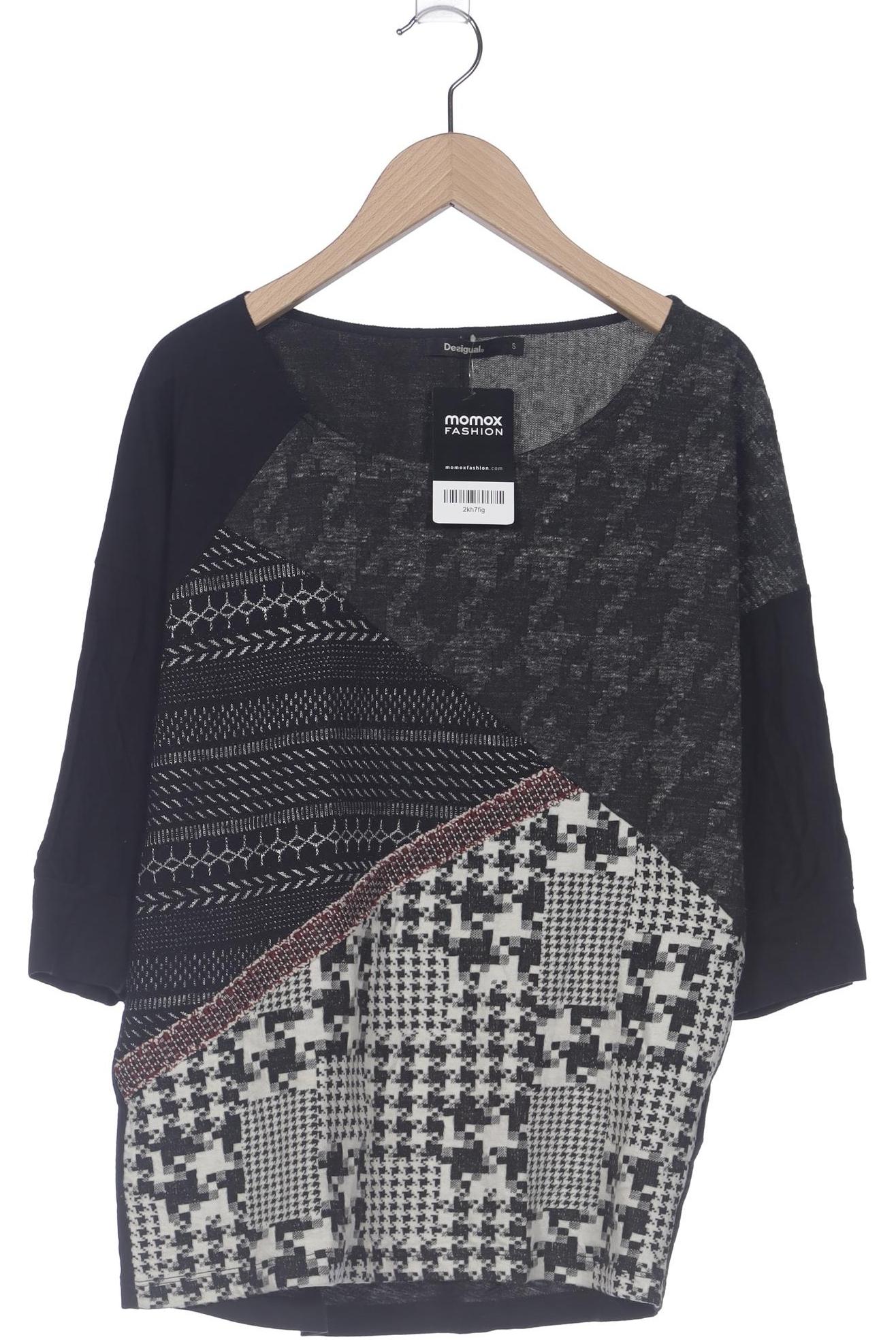 

Desigual Damen Langarmshirt, schwarz, Gr. 36