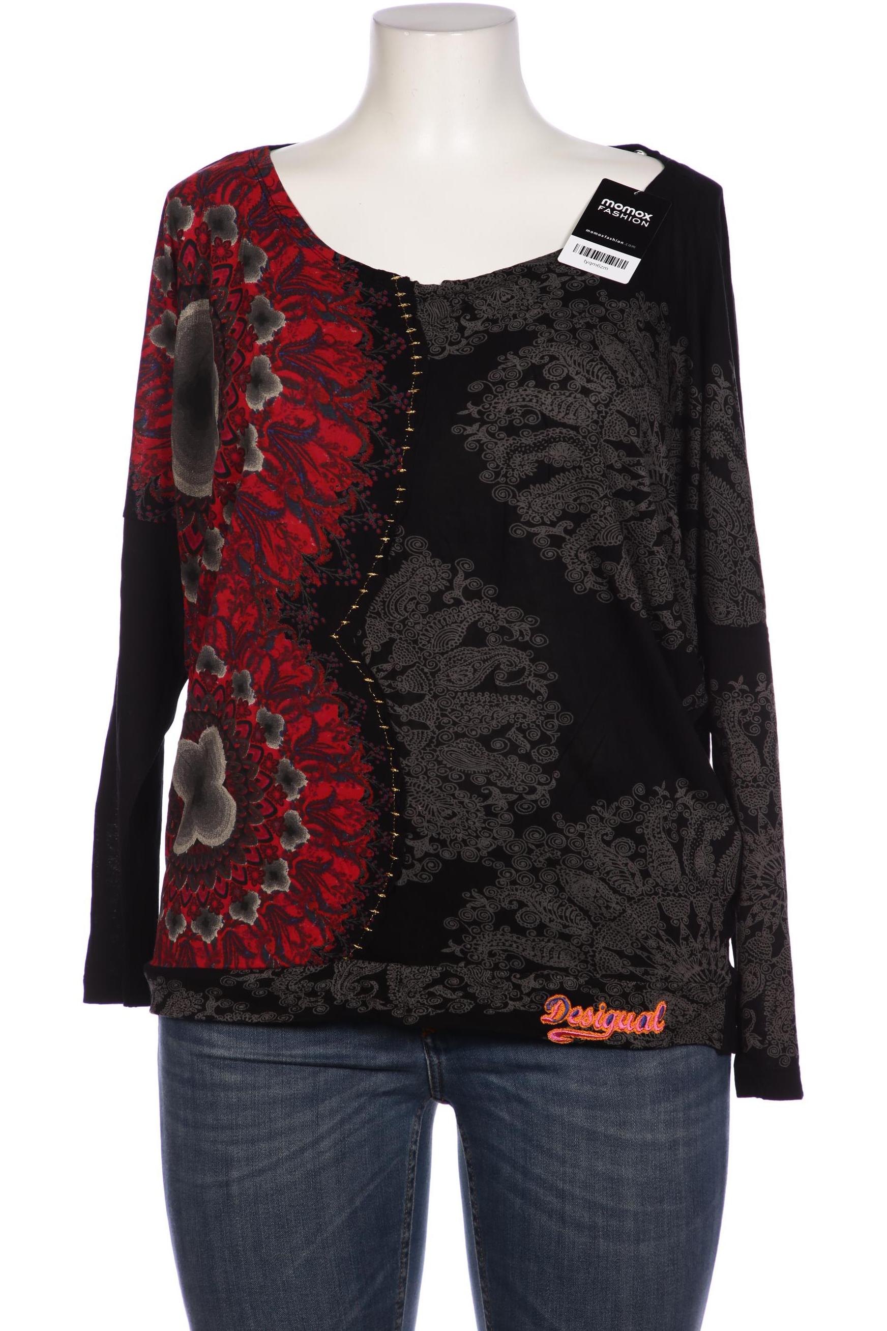 

Desigual Damen Langarmshirt, schwarz, Gr. 42