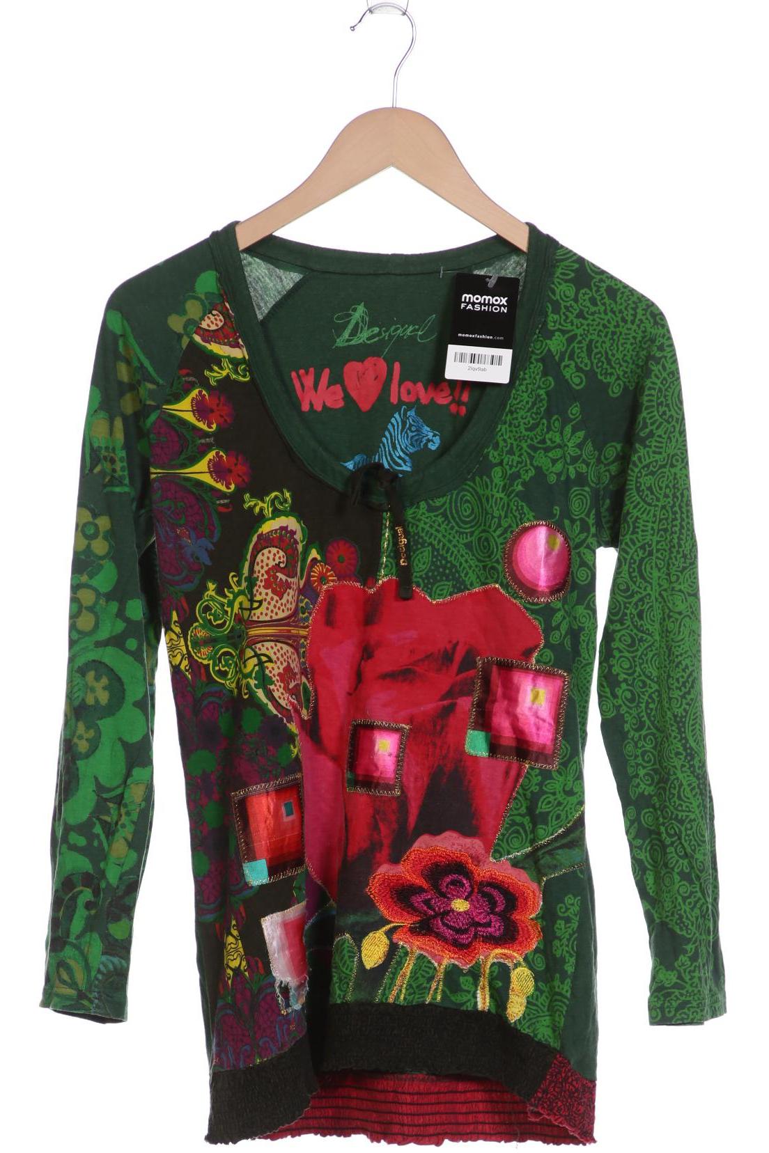 

Desigual Damen Langarmshirt, grün