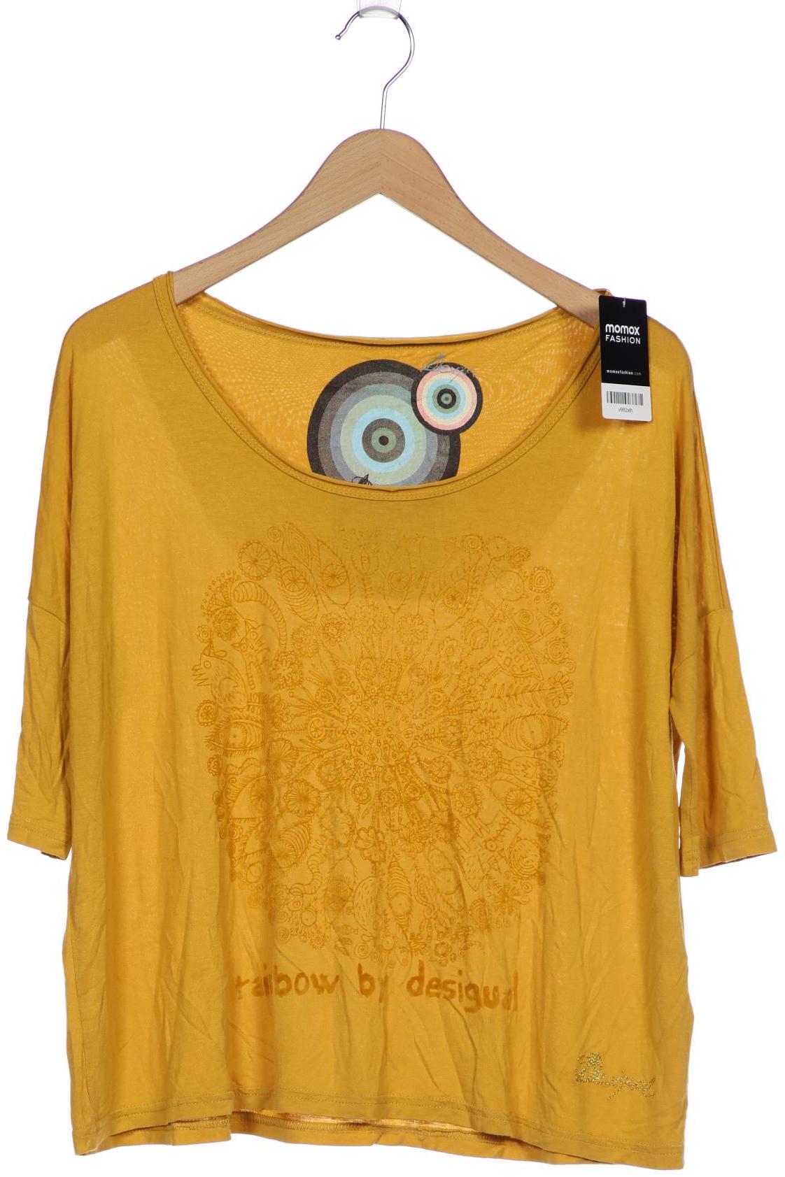 

Desigual Damen Langarmshirt, gelb, Gr. 36