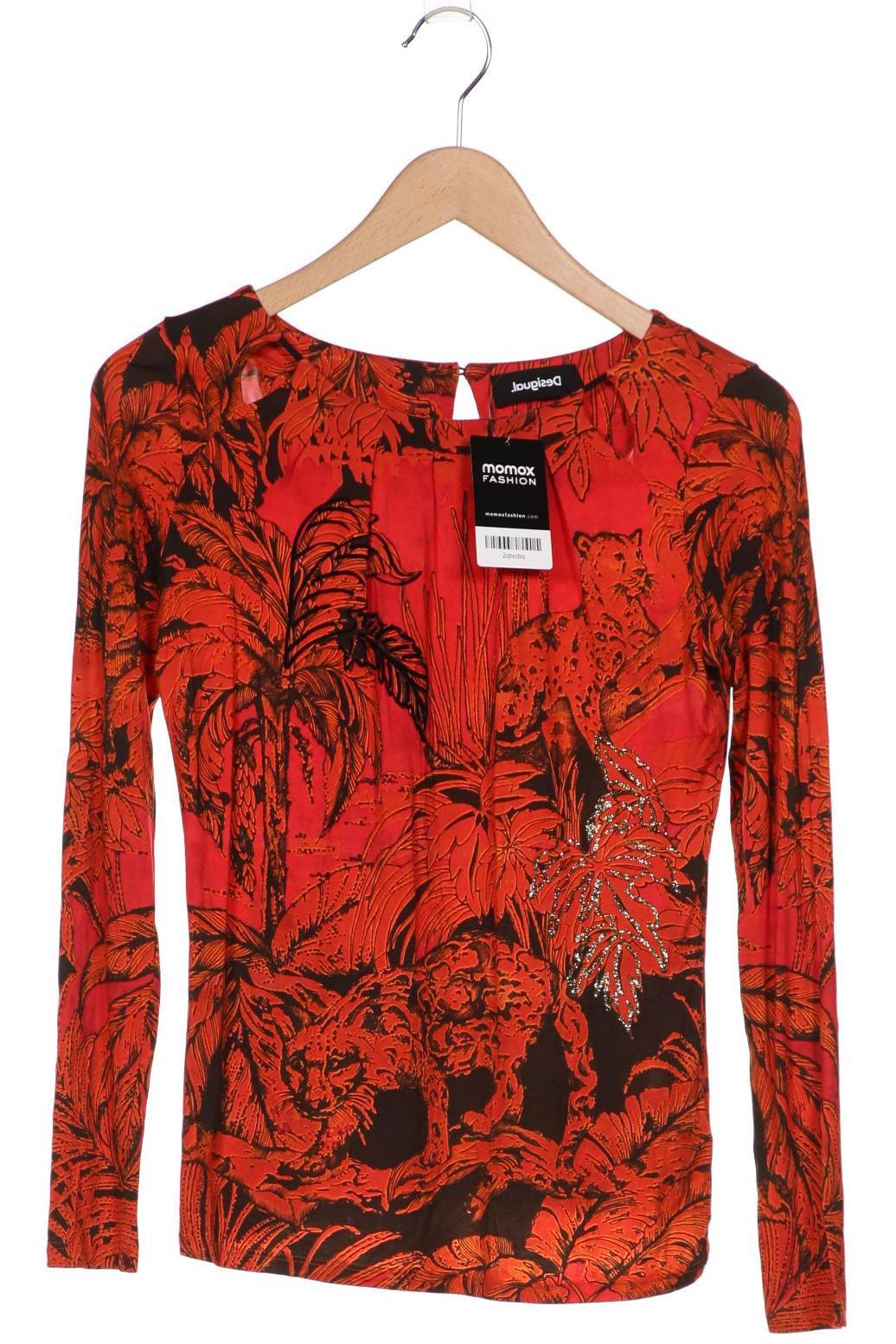 

Desigual Damen Langarmshirt, orange