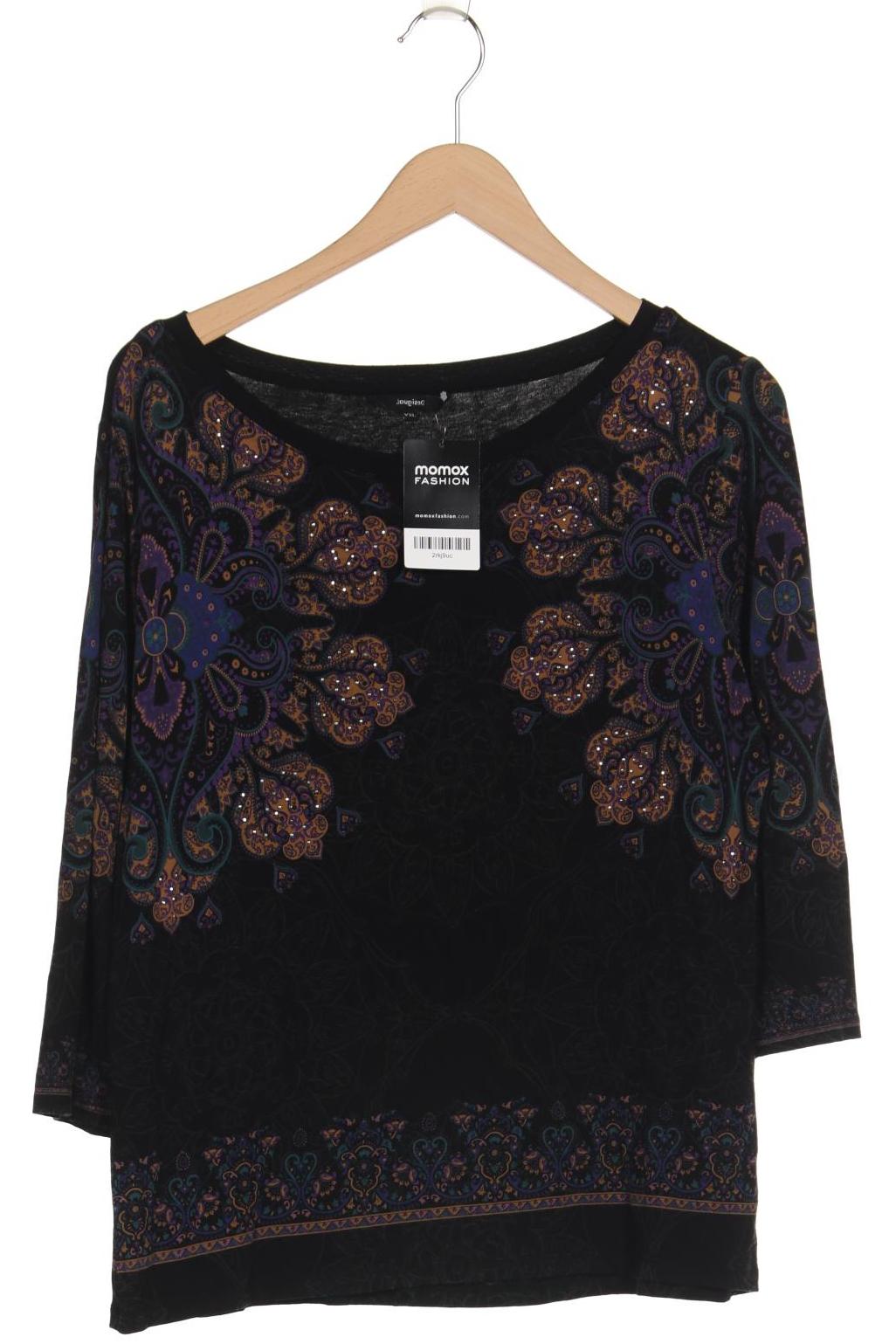

Desigual Damen Langarmshirt, schwarz, Gr. 46